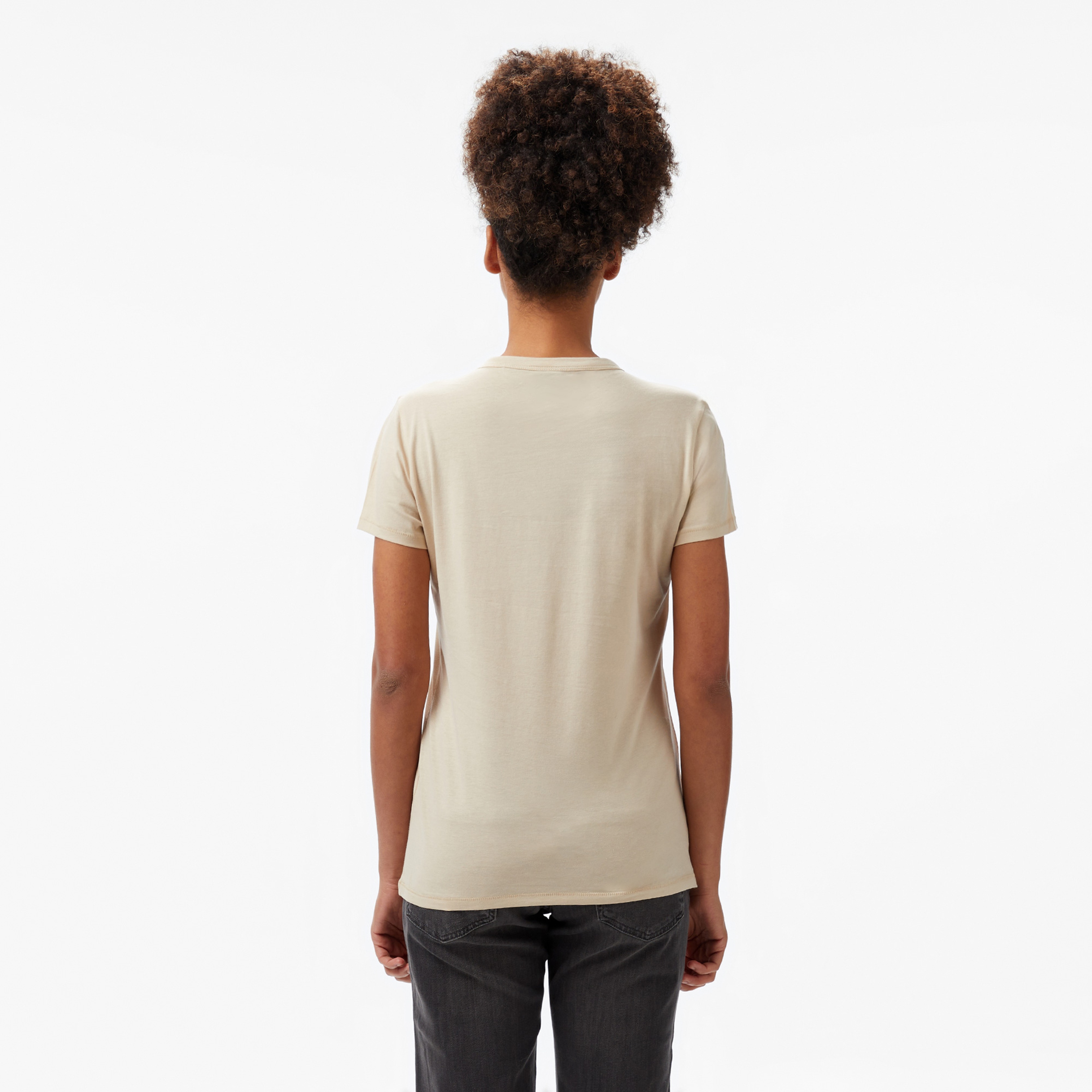 Boss Elogo 20 Kadın Bej T-Shirt