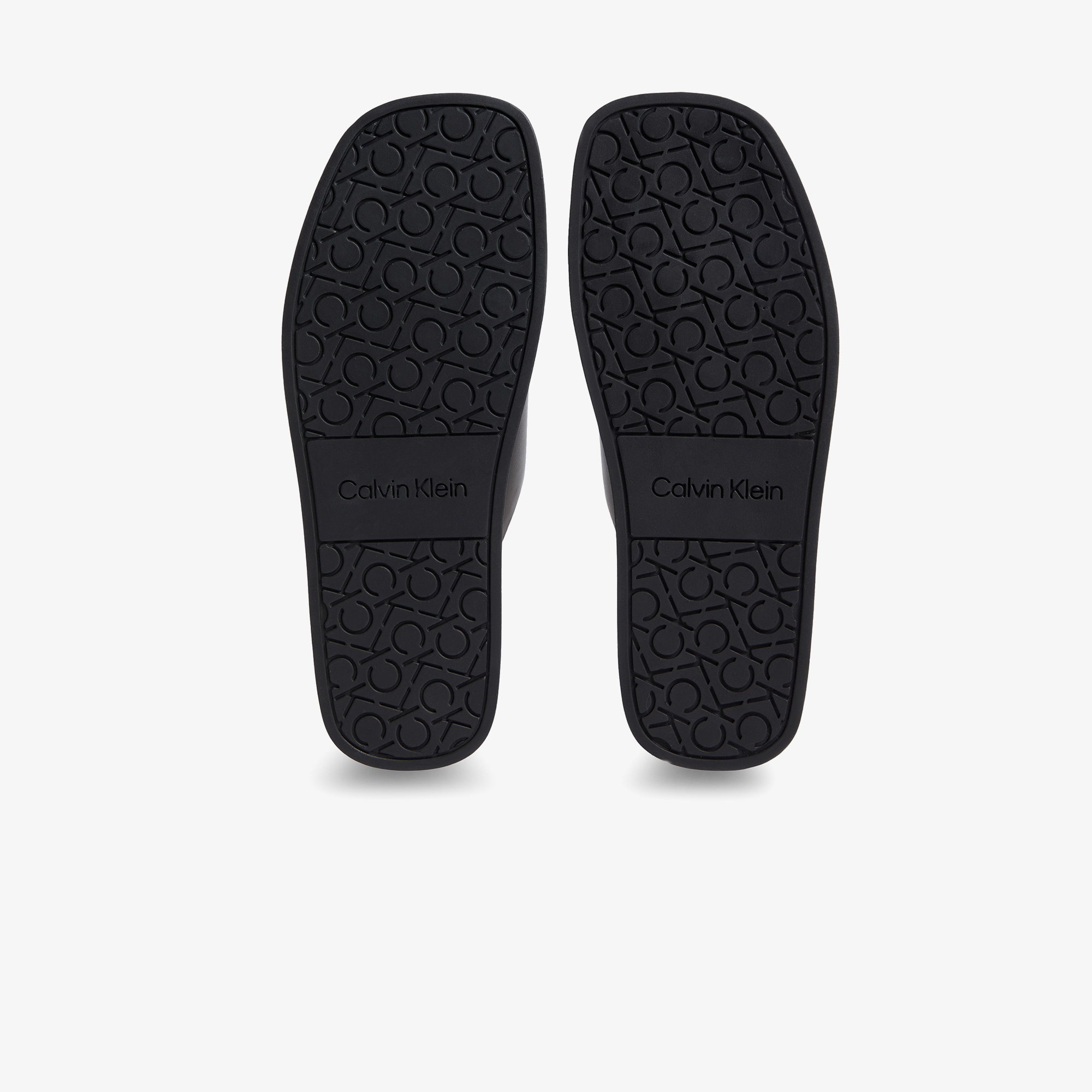 Calvin Klein Criss Cross Erkek Siyah Terlik