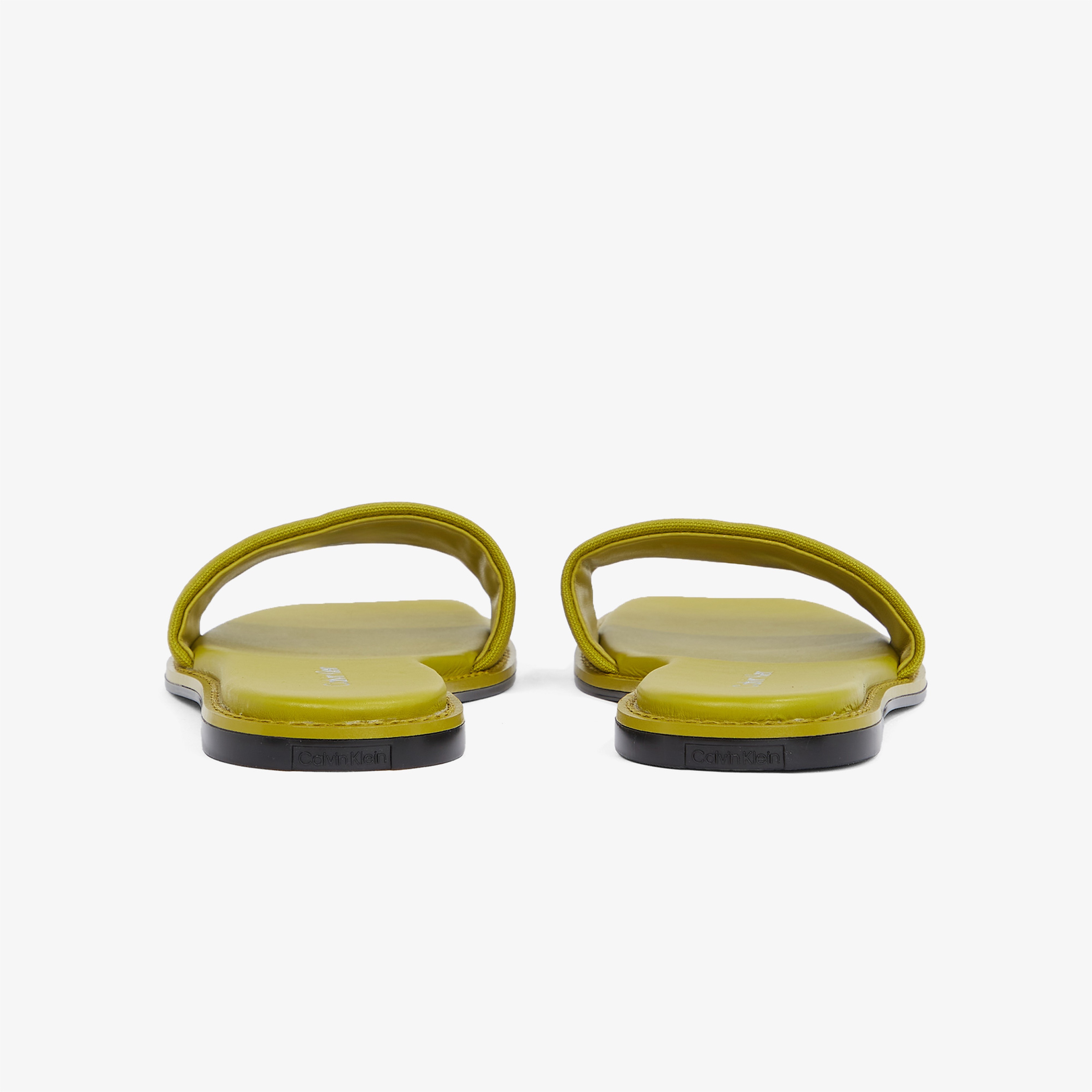 Calvin Klein Flat Slide He Kadın Yeşil Terlik