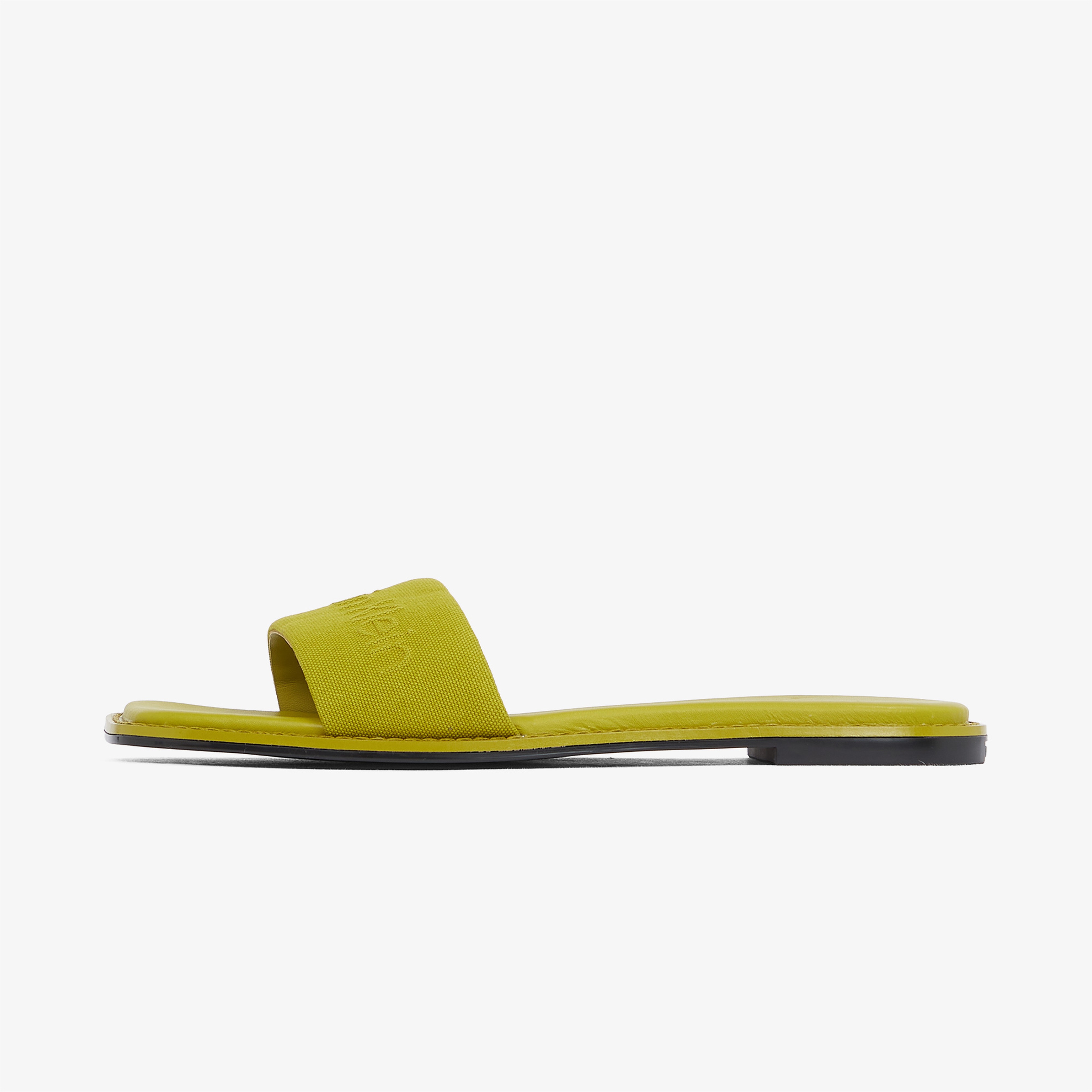 Calvin Klein Flat Slide He Kadın Yeşil Terlik