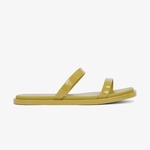 Calvin Klein Double Bar Slide - Jelly Kadın Yeşil Terlik