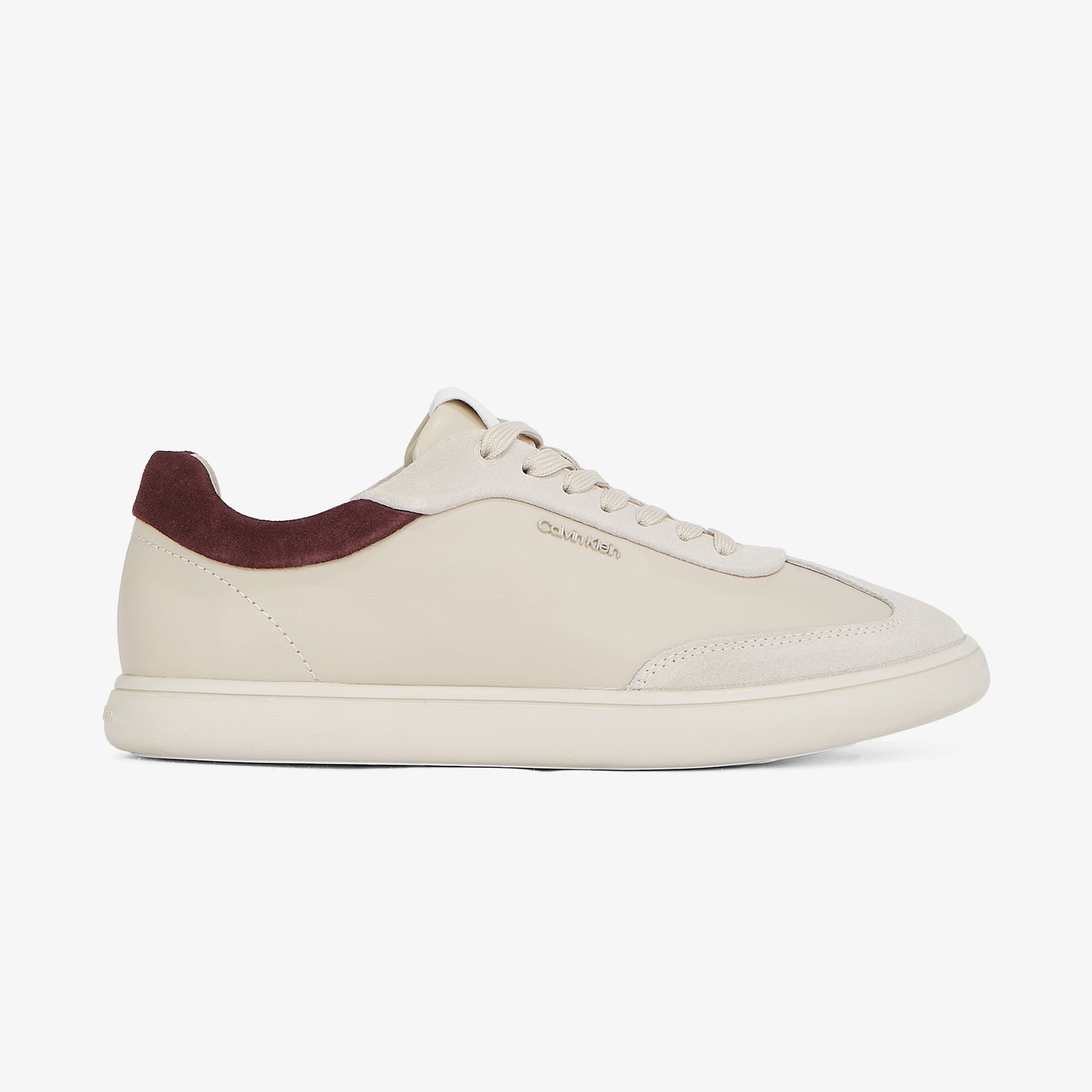 Calvin Klein Cupsole Lace Up Sue Mix Kadın Bej Sneaker