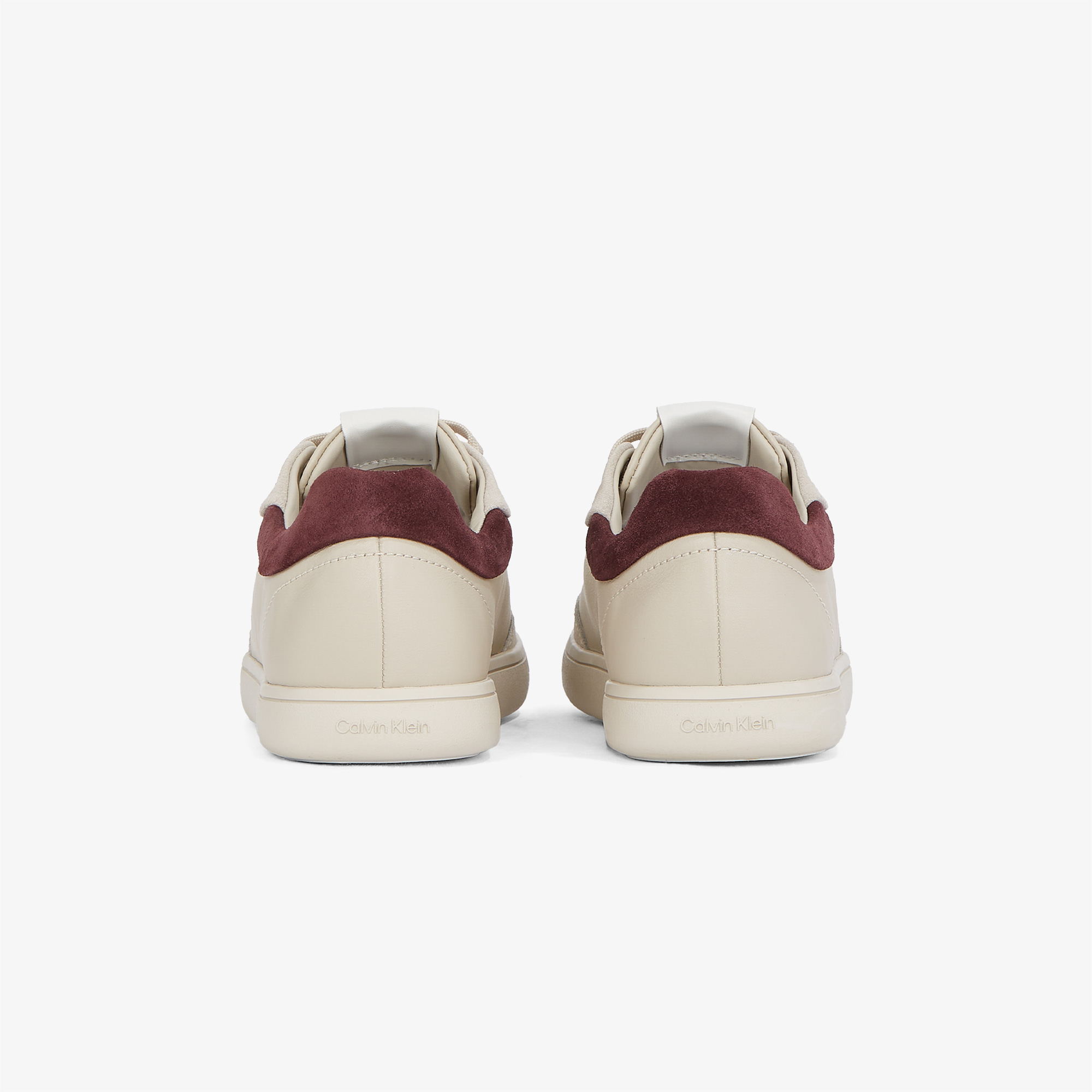 Calvin Klein Cupsole Lace Up Sue Mix Kadın Bej Sneaker