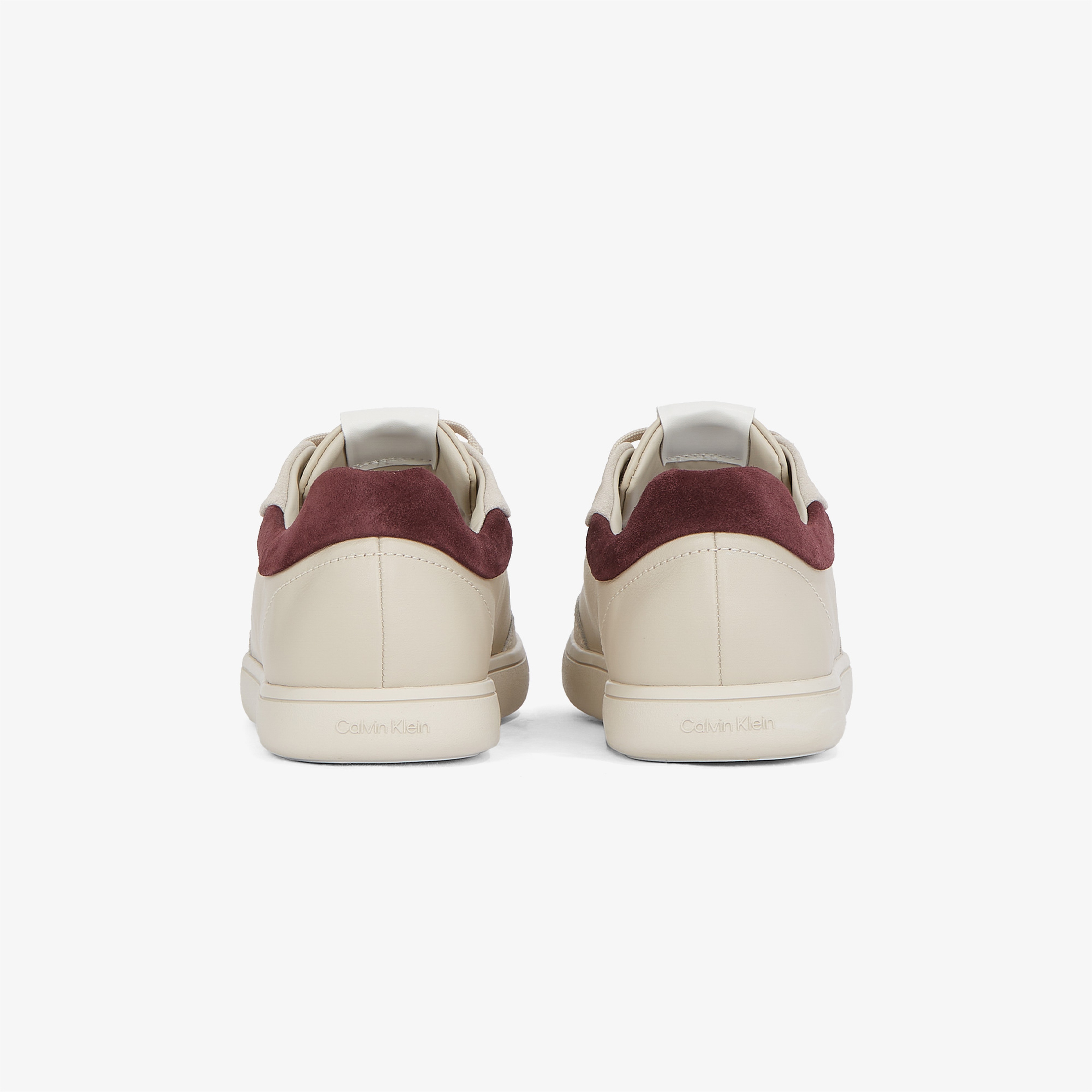 Calvin Klein Cupsole Lace Up Sue Mix Kadın Bej Sneaker