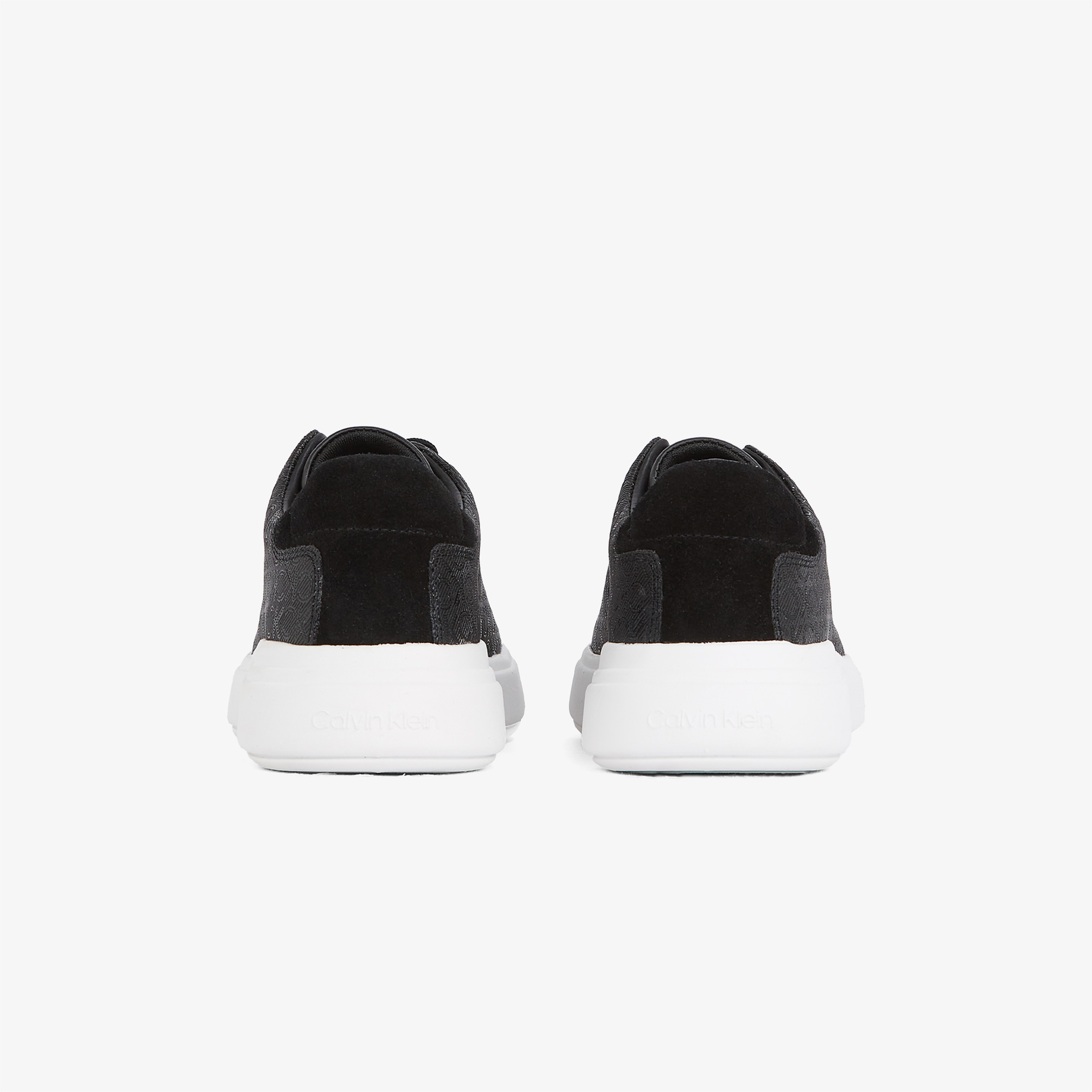 Calvin Klein Cupsole Lace Up Mono Kadın Siyah Sneaker