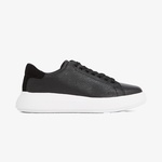 Calvin Klein Cupsole Lace Up Mono Kadın Siyah Sneaker
