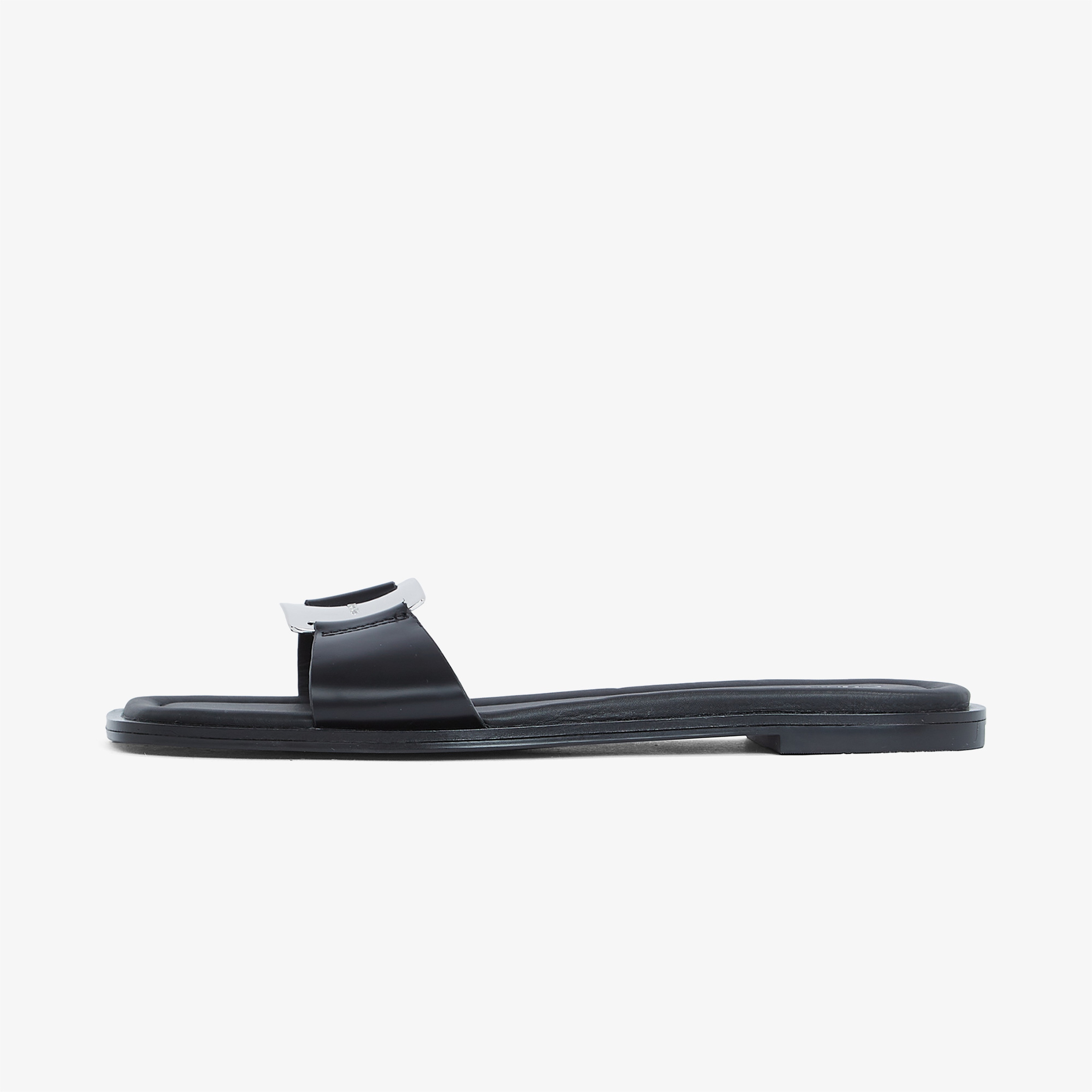 Calvin Klein Flat Slide Big Kadın Siyah Terlik