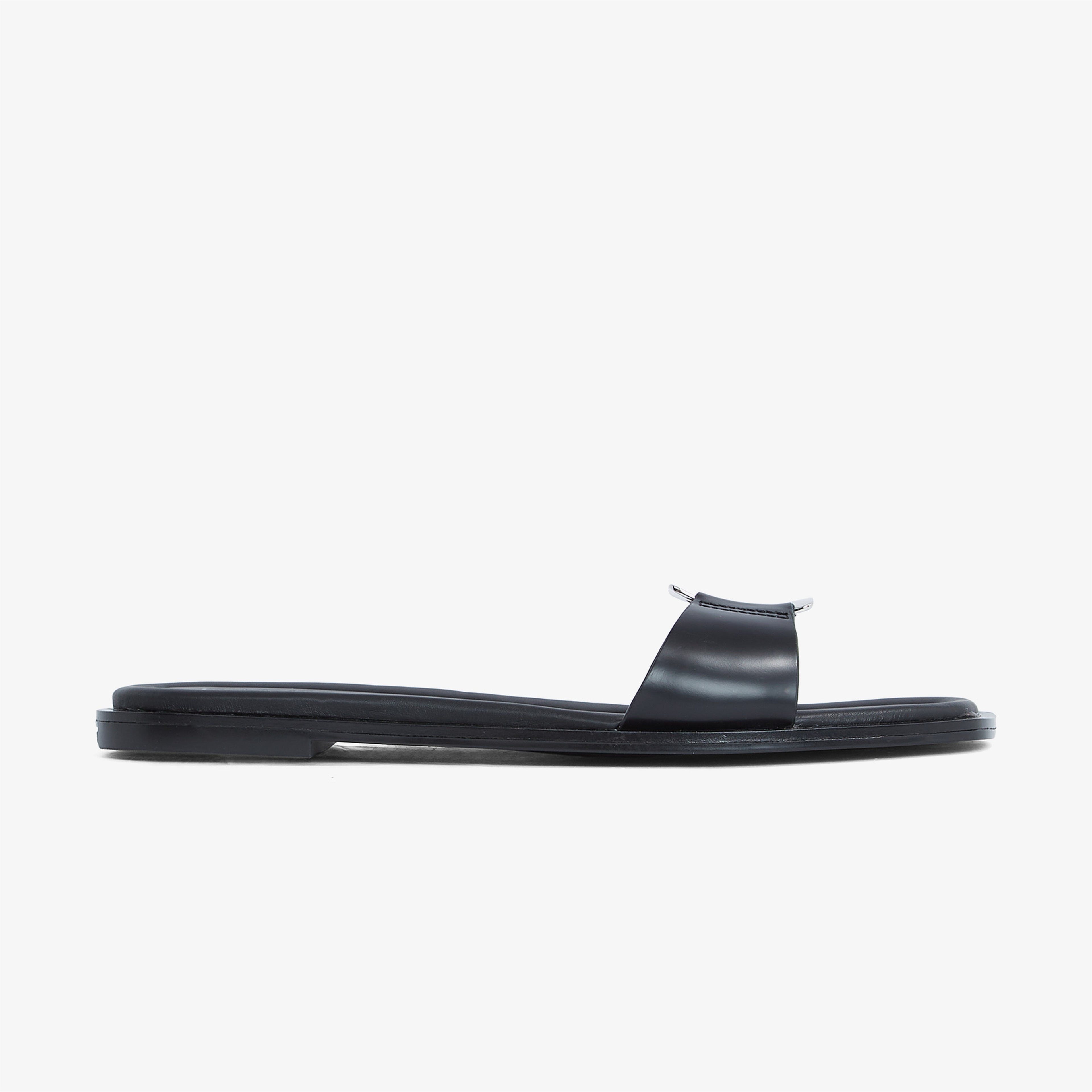 Calvin Klein Flat Slide Big Kadın Siyah Terlik