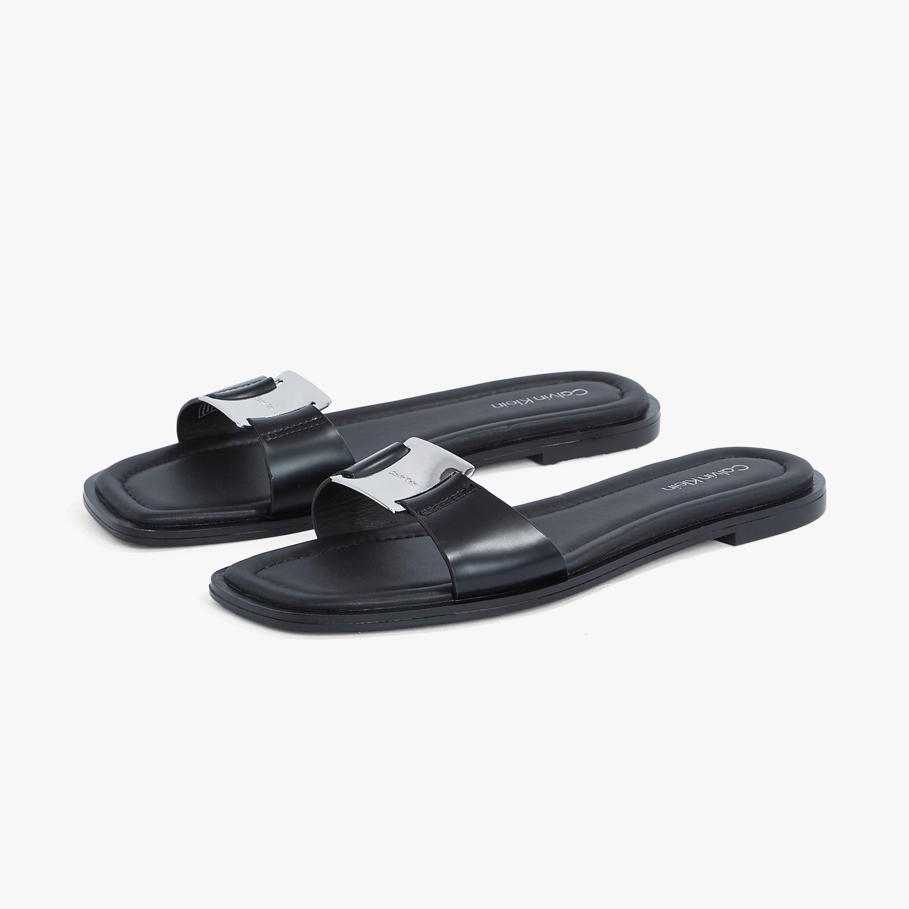 Calvin Klein Flat Slide Big Kadın Siyah Terlik