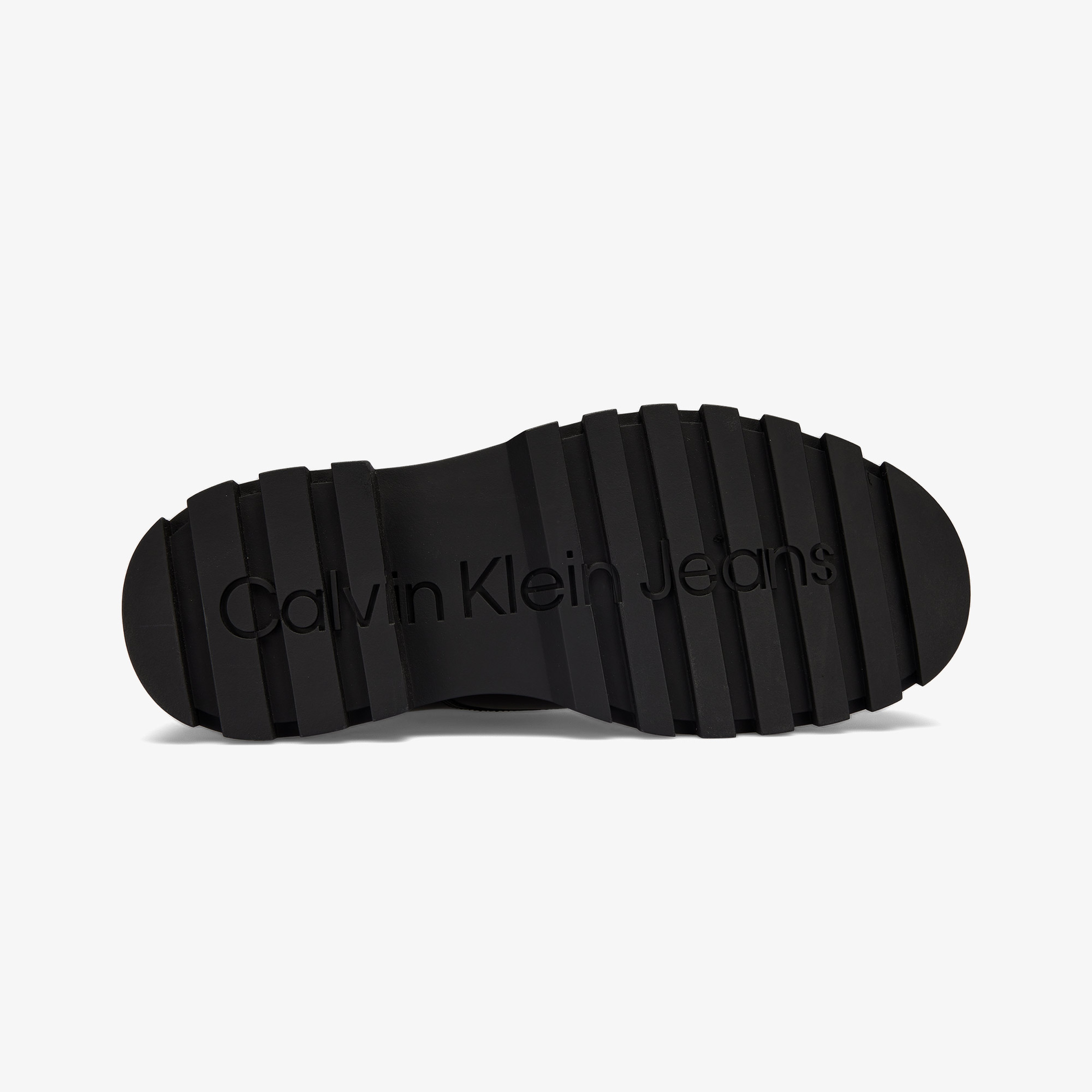 Calvin Klein Jeans Lugged Derby Shoe Erkek Siyah Klasik Ayakkabı