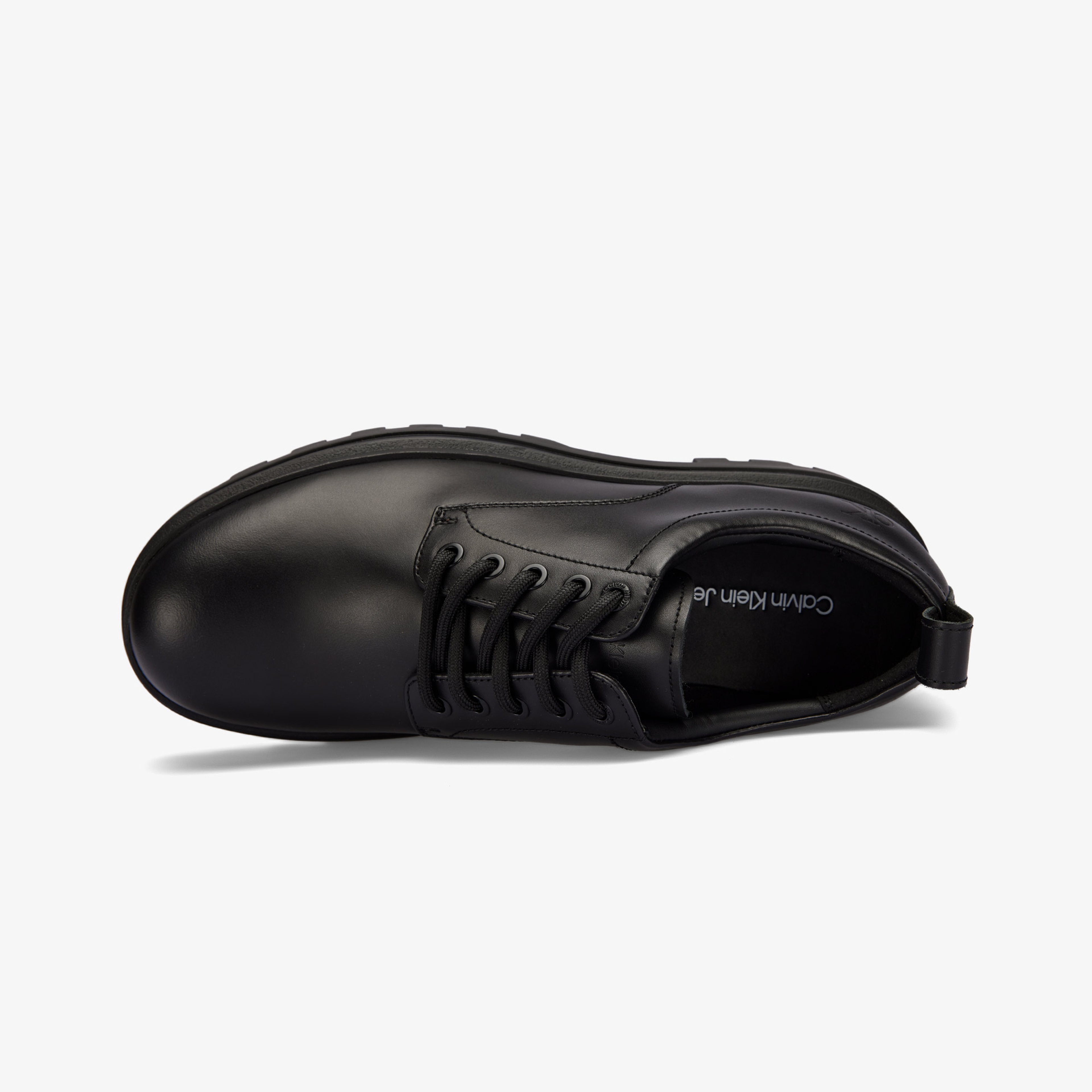 Calvin Klein Jeans Lugged Derby Shoe Erkek Siyah Klasik Ayakkabı