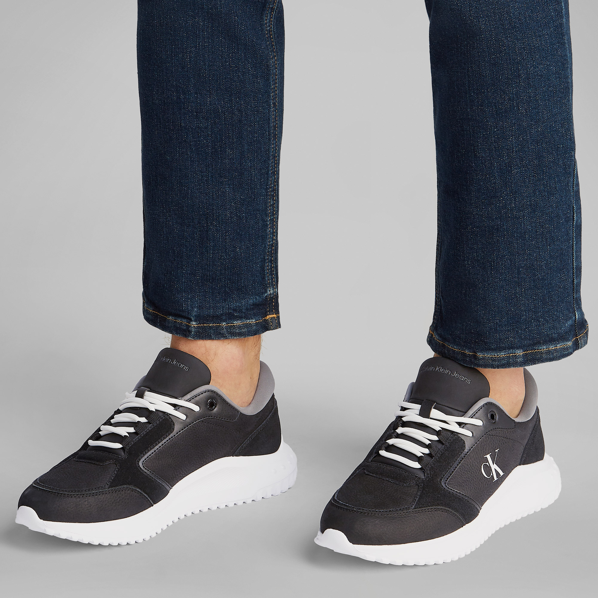 Calvin Klein Low Erkek Siyah Sneaker