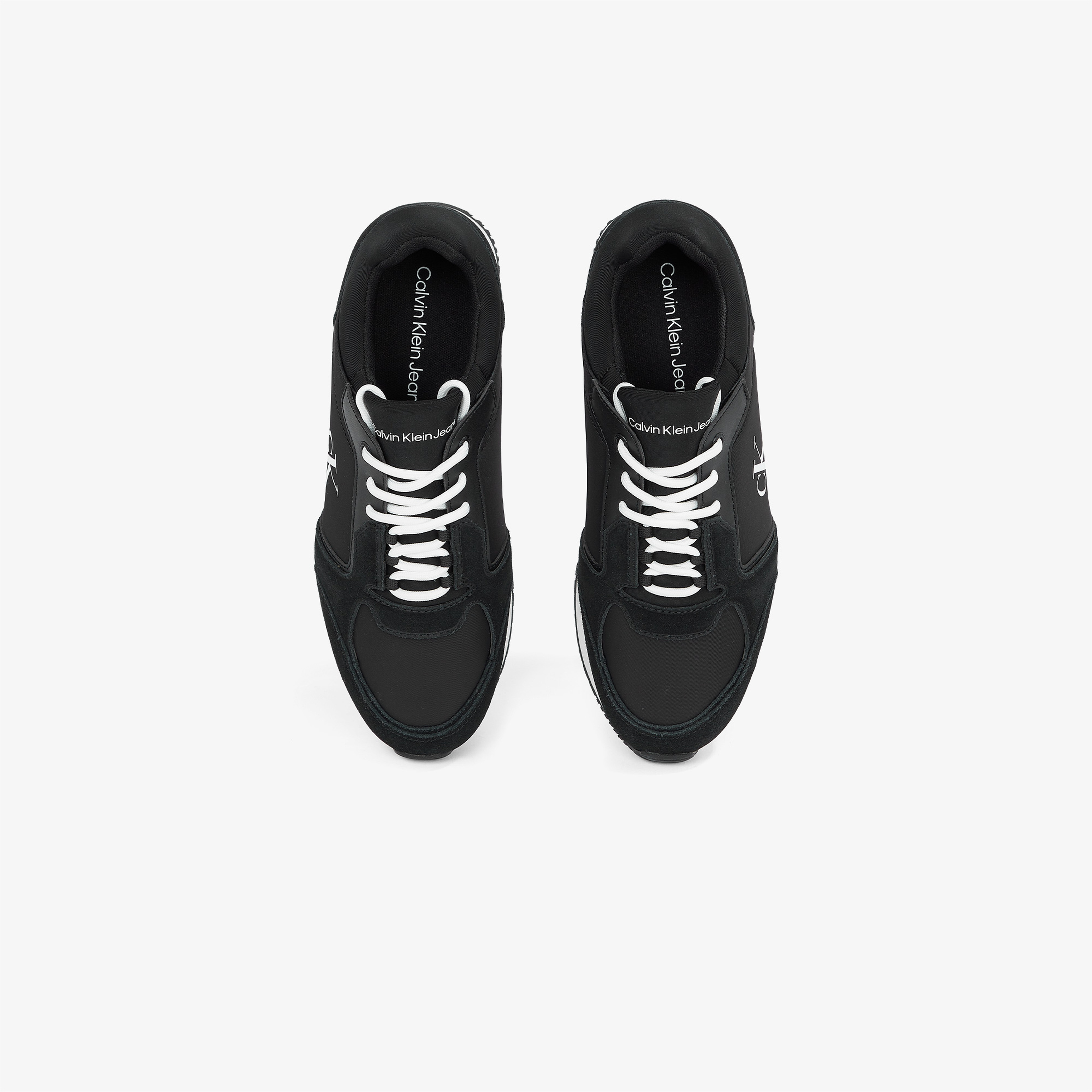 Calvin Klein Runner Sock Laceup Erkek Siyah Sneaker