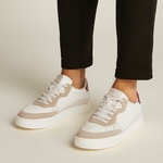 Calvin Klein Classic Cupsole Mg Wmm Erkek Krem Sneaker