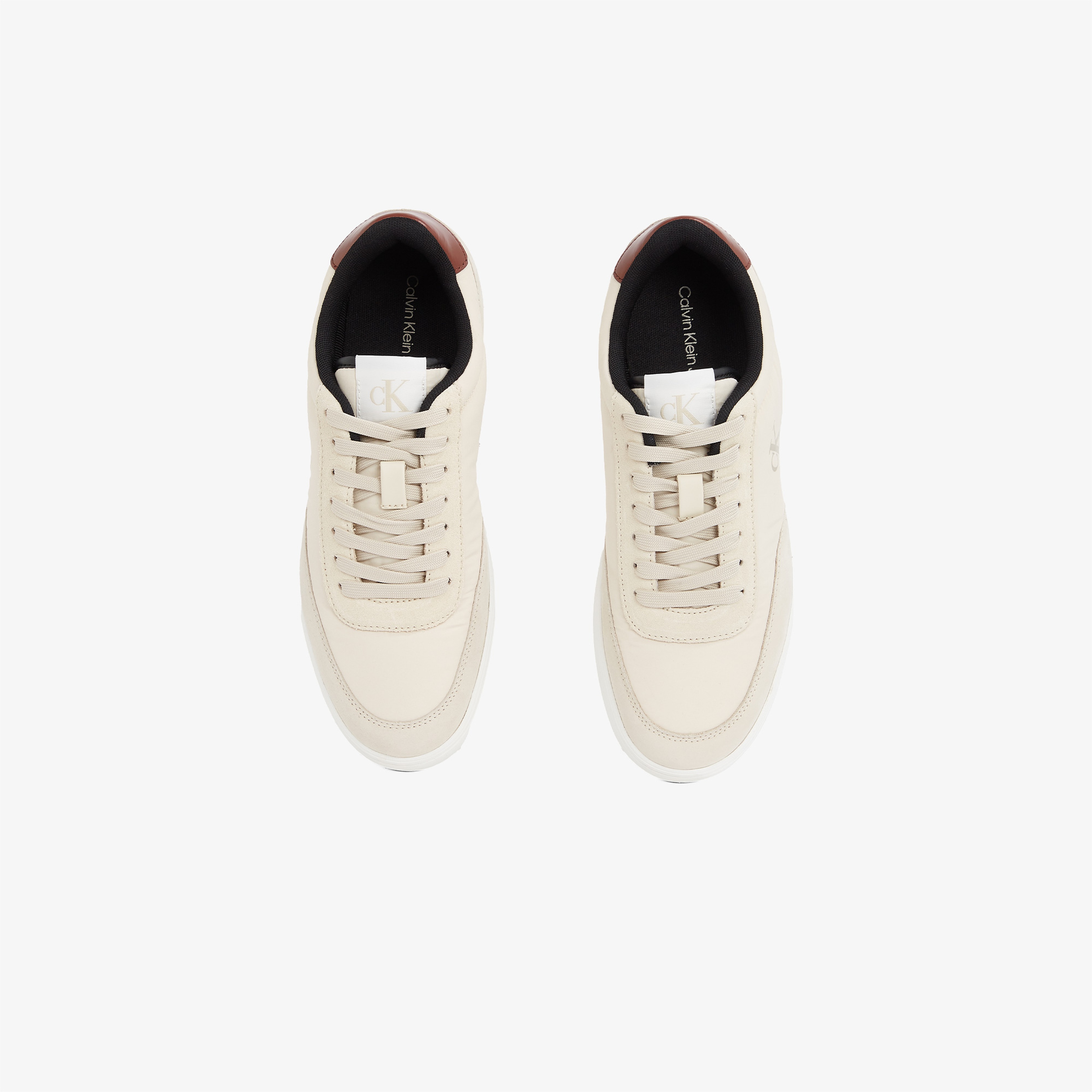 Calvin Klein Classic Cupsole Erkek Bej Sneaker