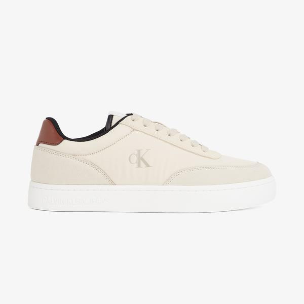 Calvin Klein Classic Cupsole Erkek Bej Sneaker