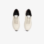 Calvin Klein Athleisure Runner Laceup Mix Erkek Bej Sneaker