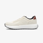 Calvin Klein Athleisure Runner Laceup Mix Erkek Bej Sneaker