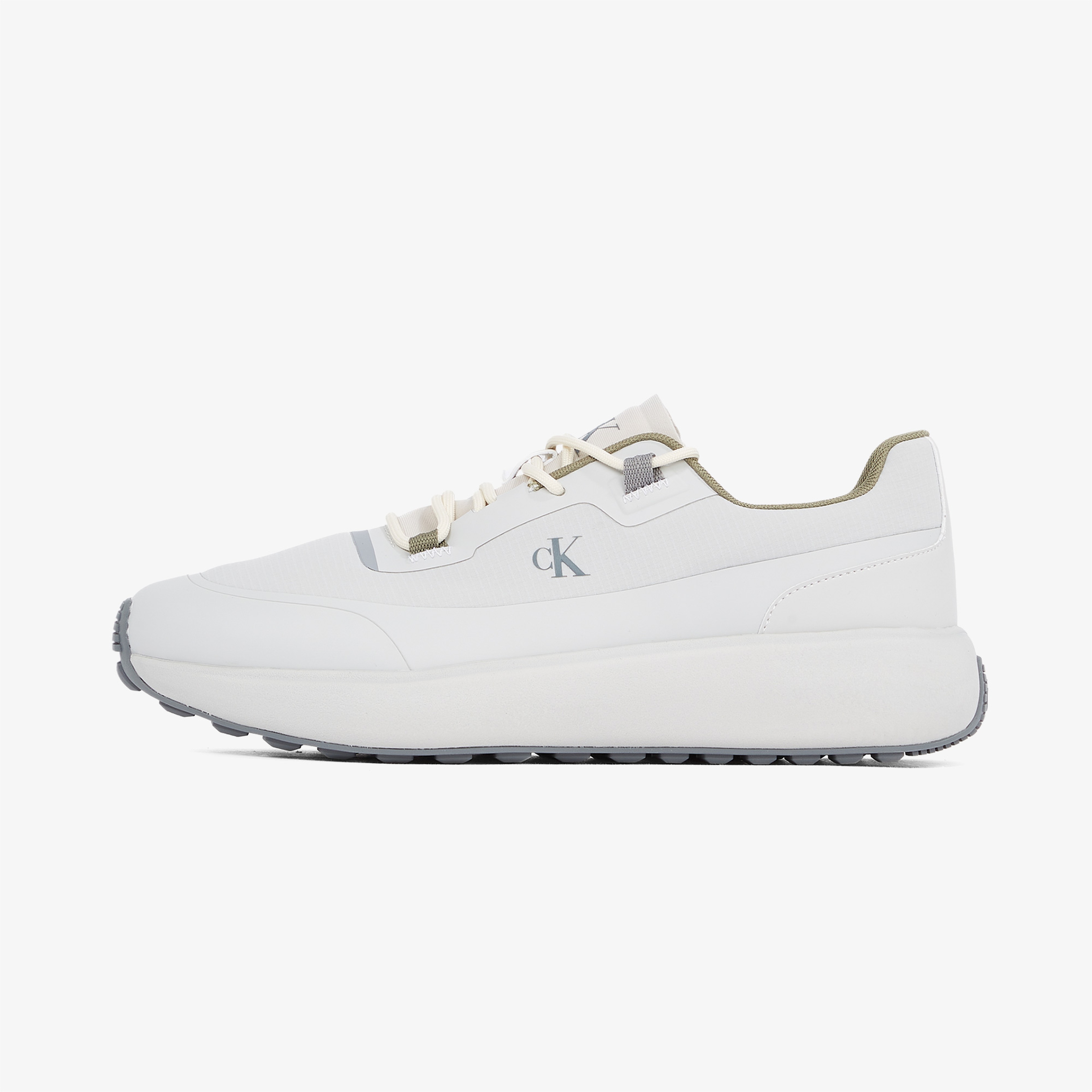 Calvin Klein Athleisure Runner Erkek Gri Sneaker