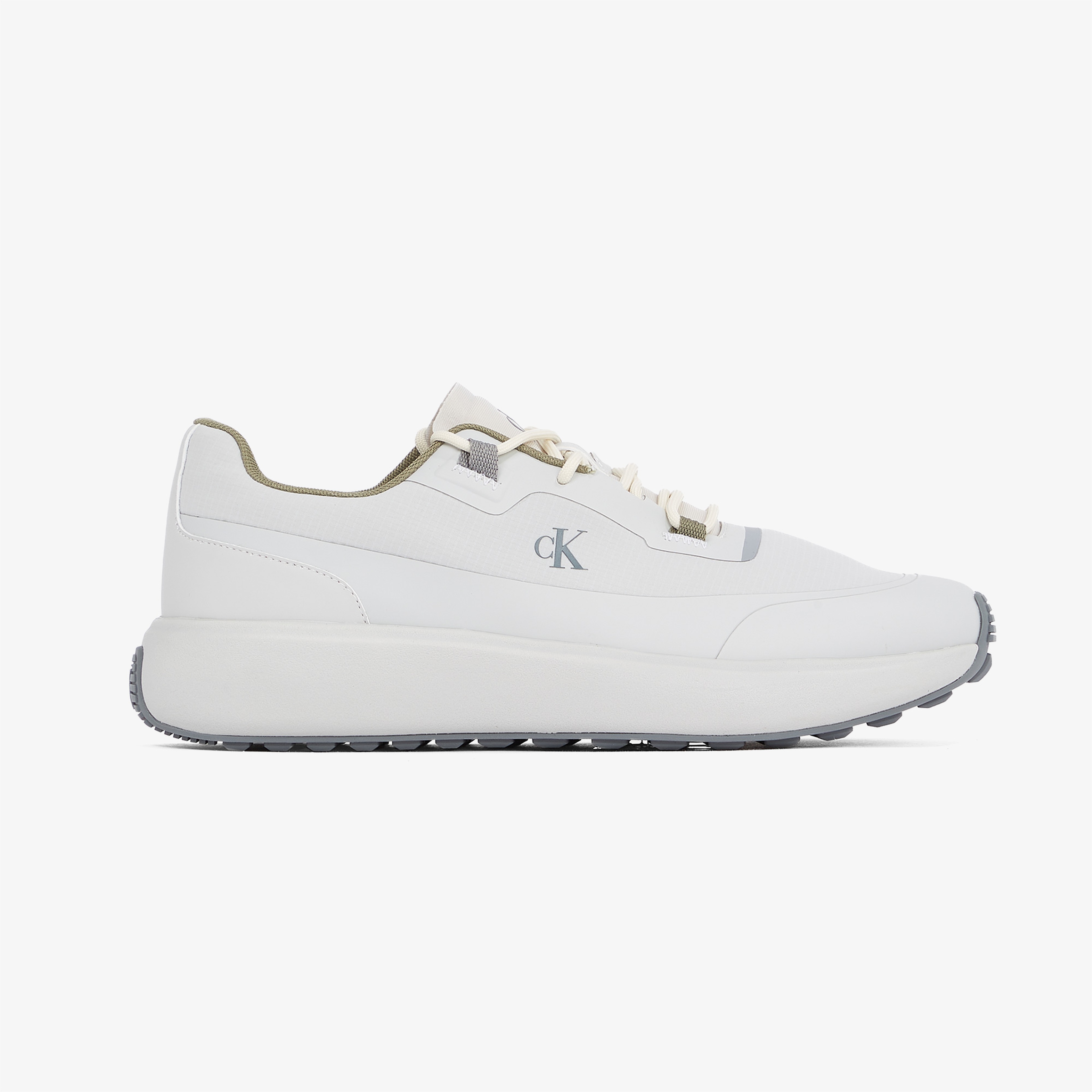 Calvin Klein Athleisure Runner Erkek Gri Sneaker