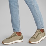 Calvin Klein Runner Sock Laceup Canvas Erkek Yeşil Sneaker