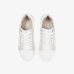 Calvin Klein Chunky Cupsole Canvas Erkek Krem Sneaker