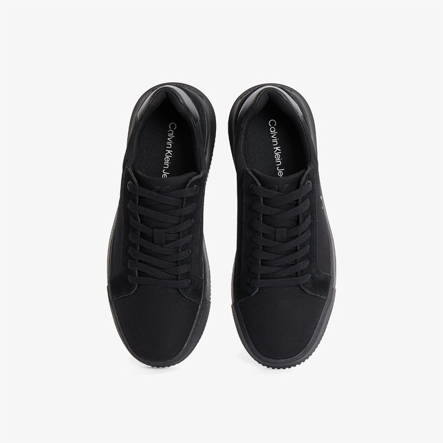 Calvin Klein Chunky Cupsole Canvas Erkek Siyah Sneaker - Görsel 6