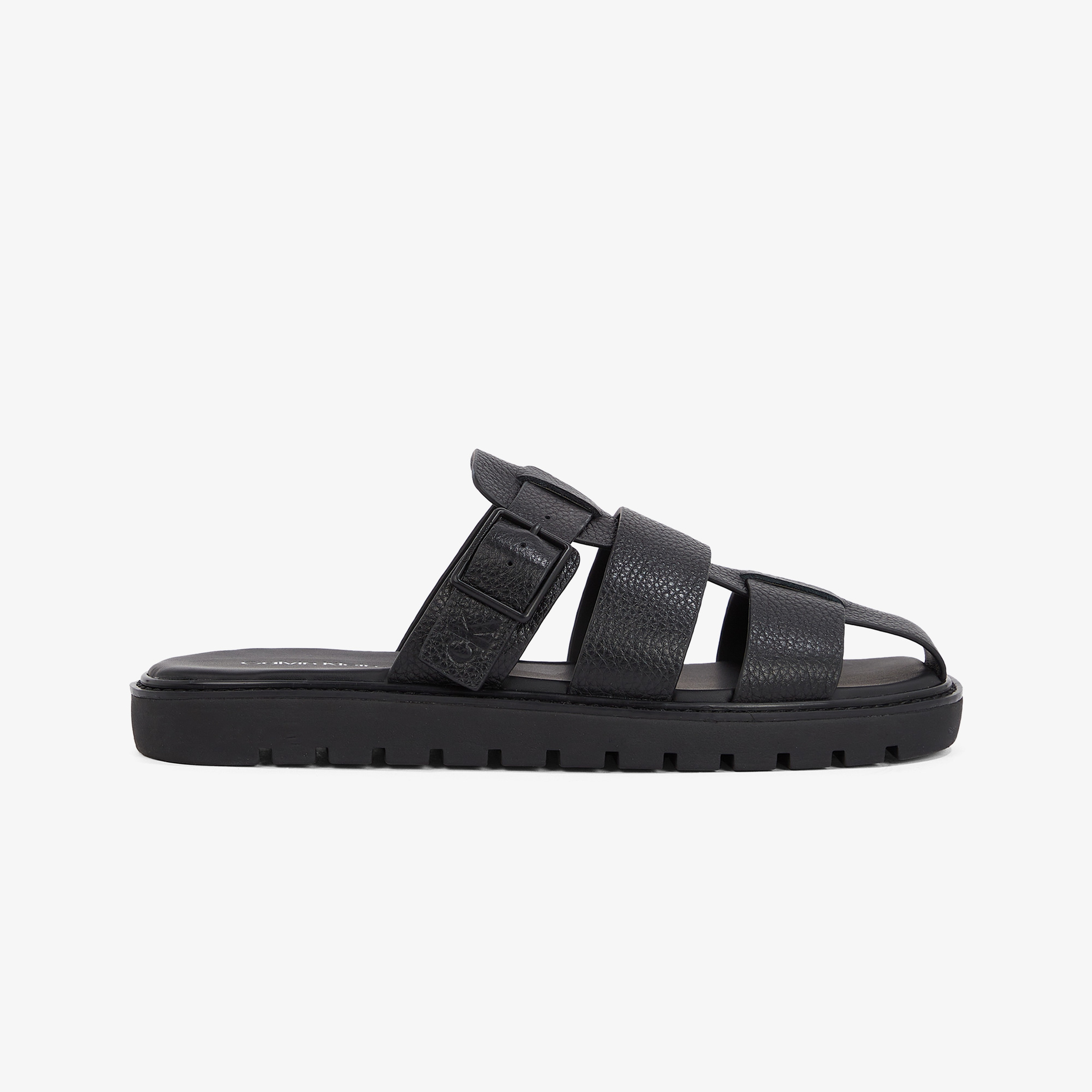 Calvin Klein Molded Erkek Siyah Sandalet
