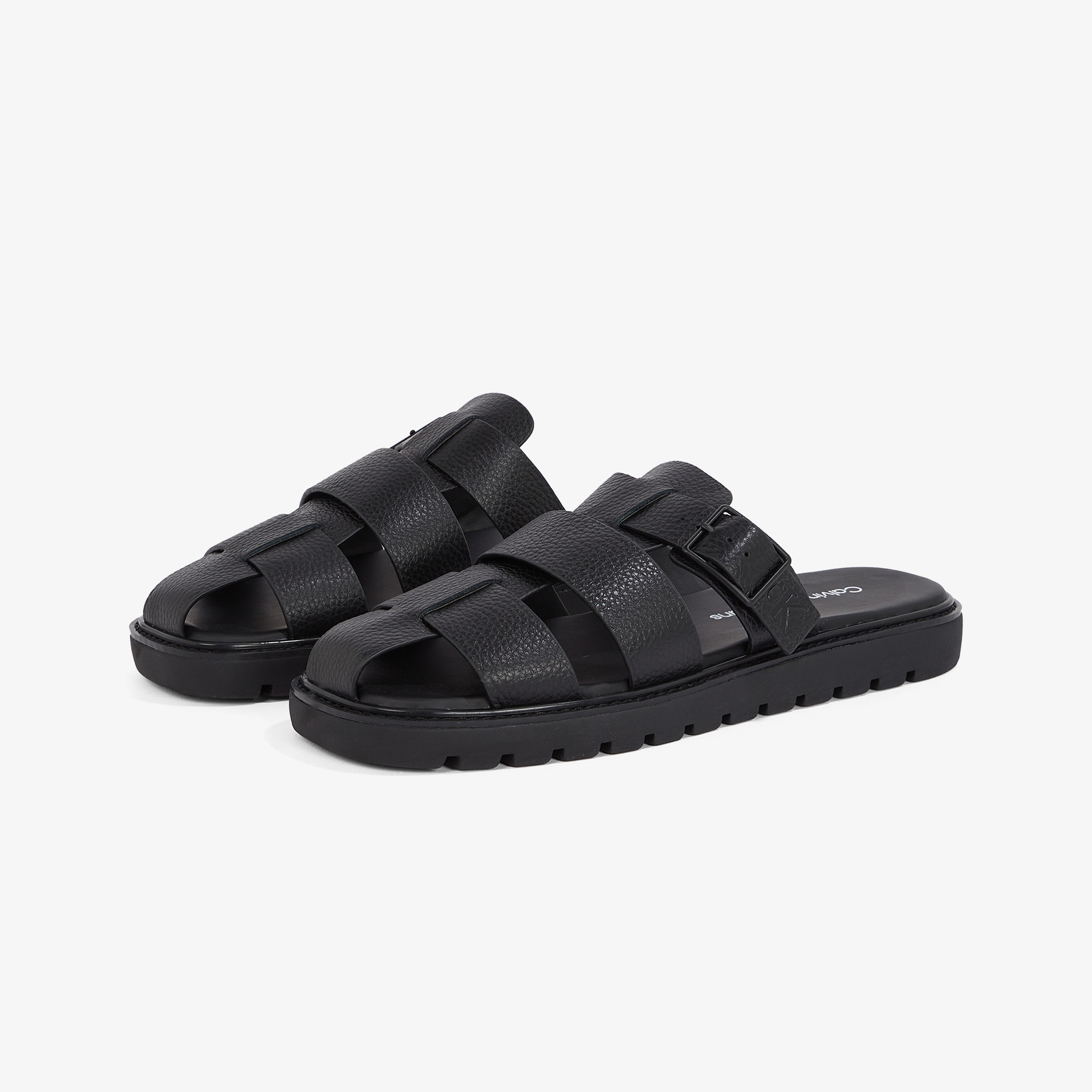 Calvin Klein Molded Erkek Siyah Sandalet