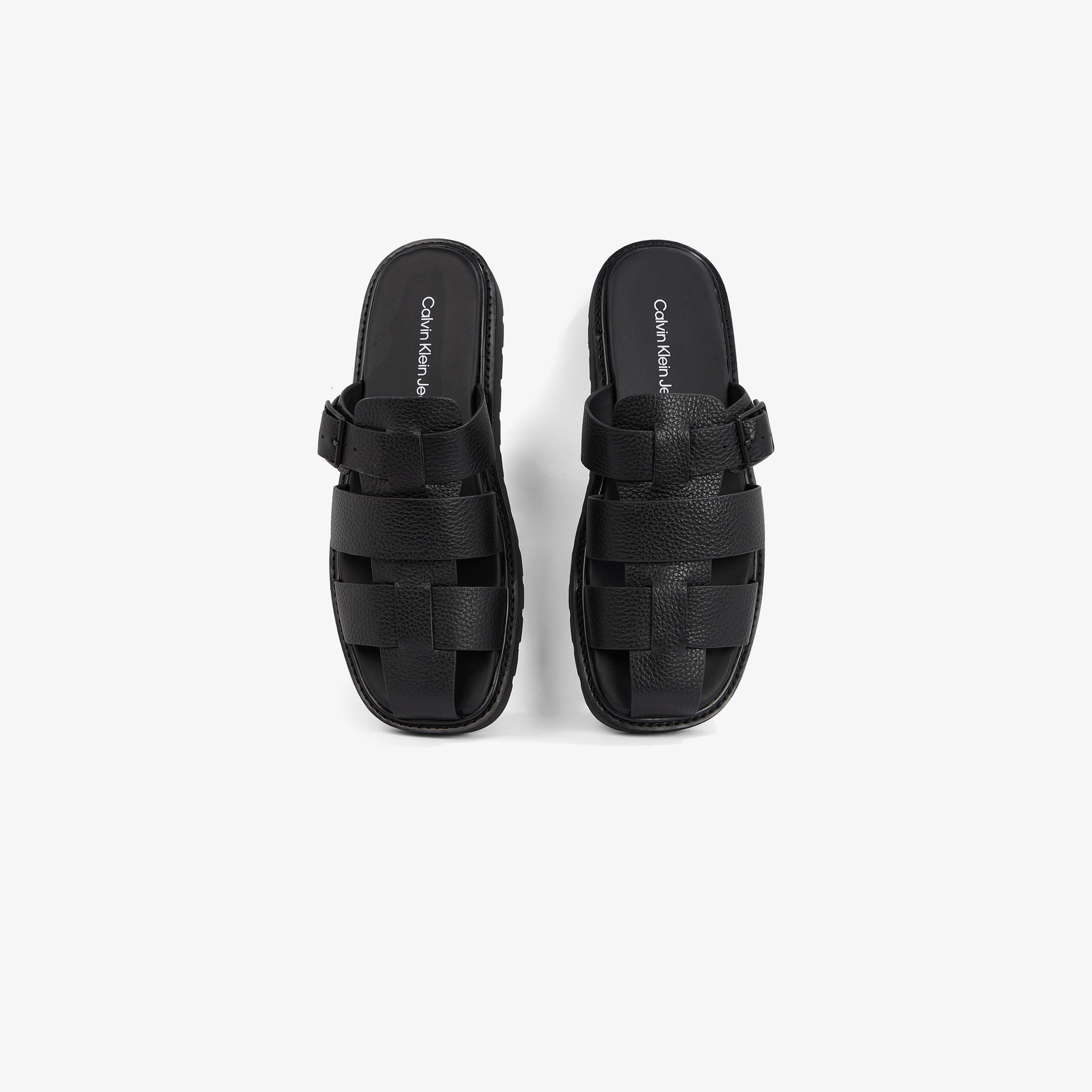 Calvin Klein Molded Erkek Siyah Sandalet