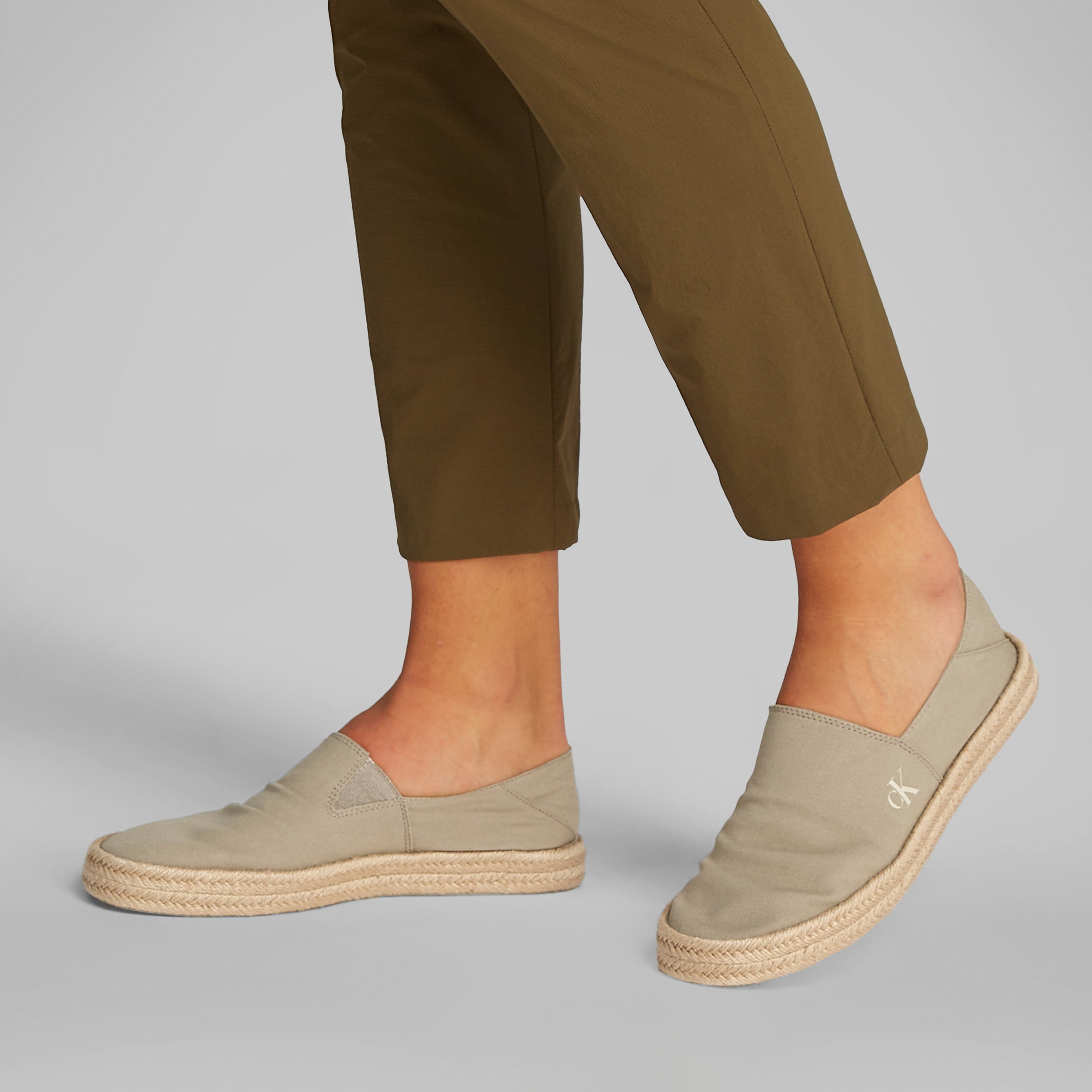 Calvin Klein İnj Espadrille Cv Erkek Bej Günlük Ayakkabı