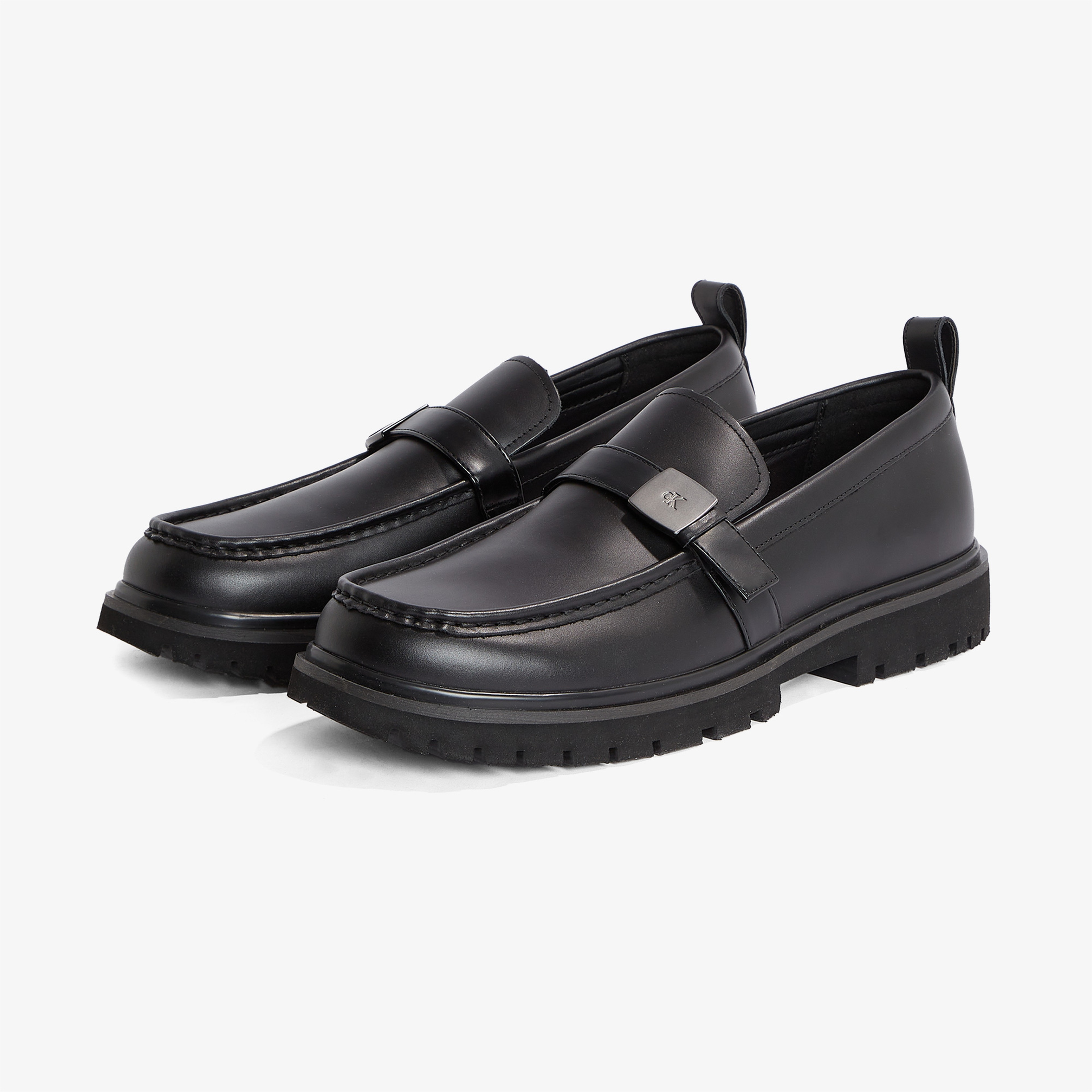 Calvin Klein Apron Loafer Erkek Siyah Günlük Ayakkabı