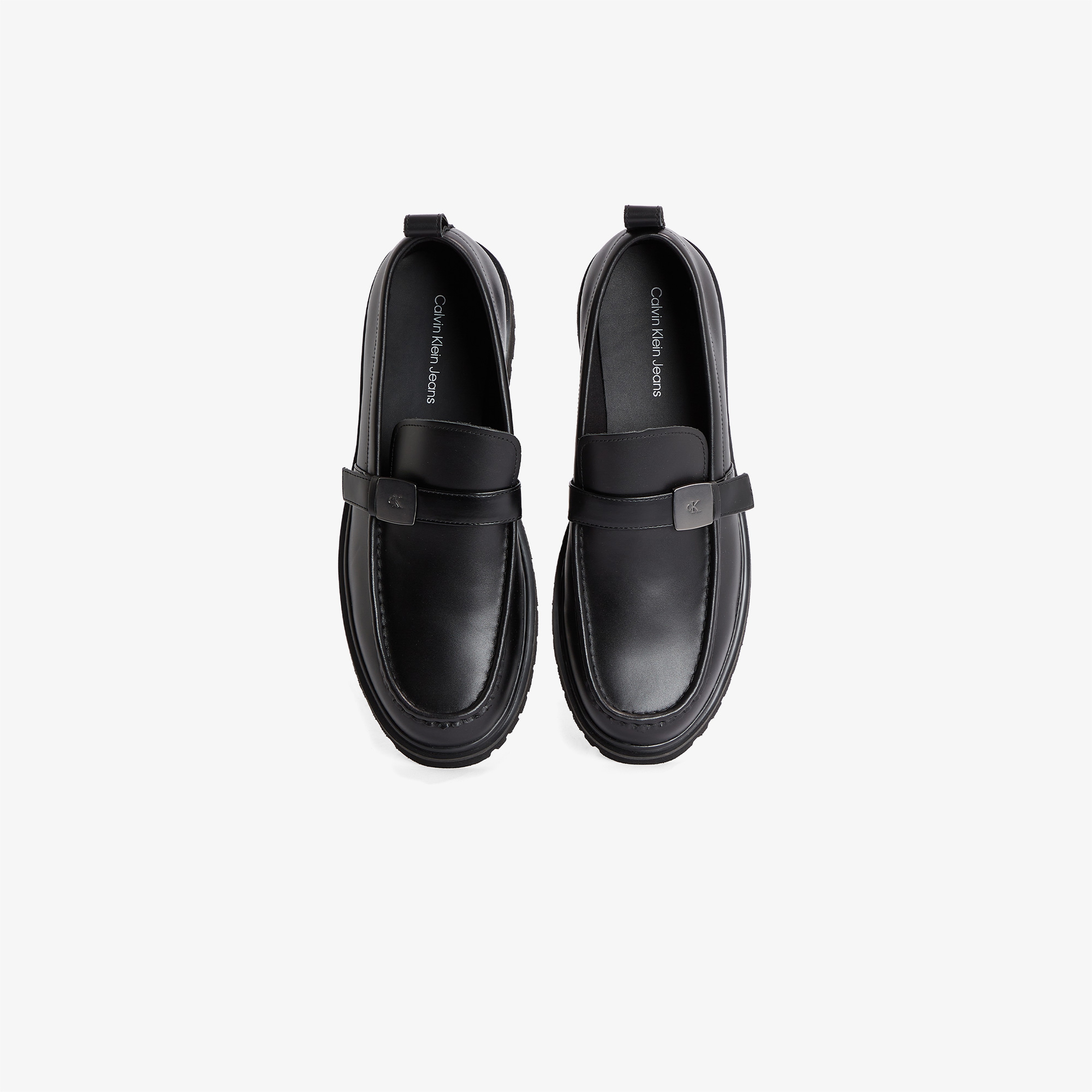 Calvin Klein Apron Loafer Erkek Siyah Günlük Ayakkabı