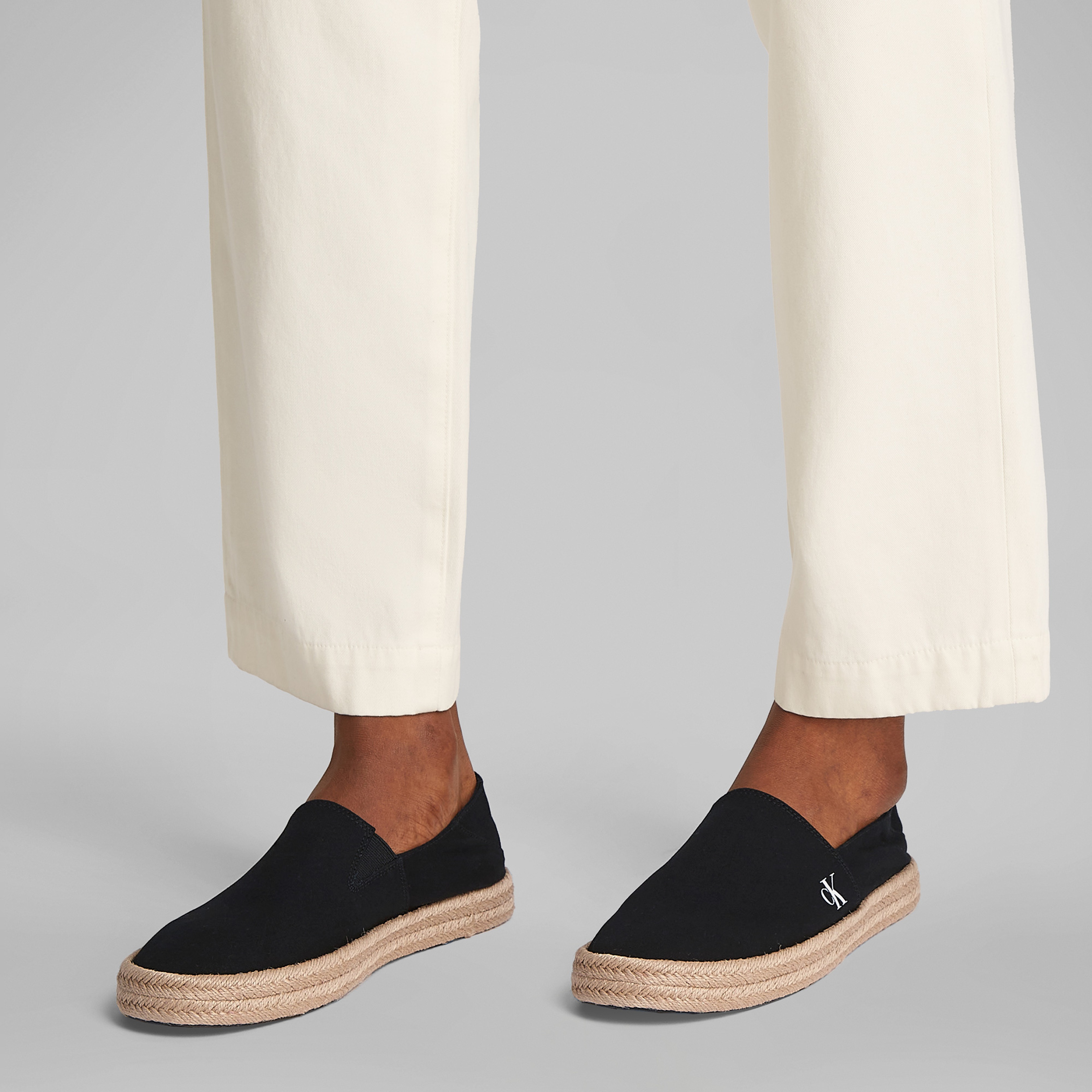 Calvin Klein İnj Espadrille Cv Erkek Siyah Günlük Ayakkabı