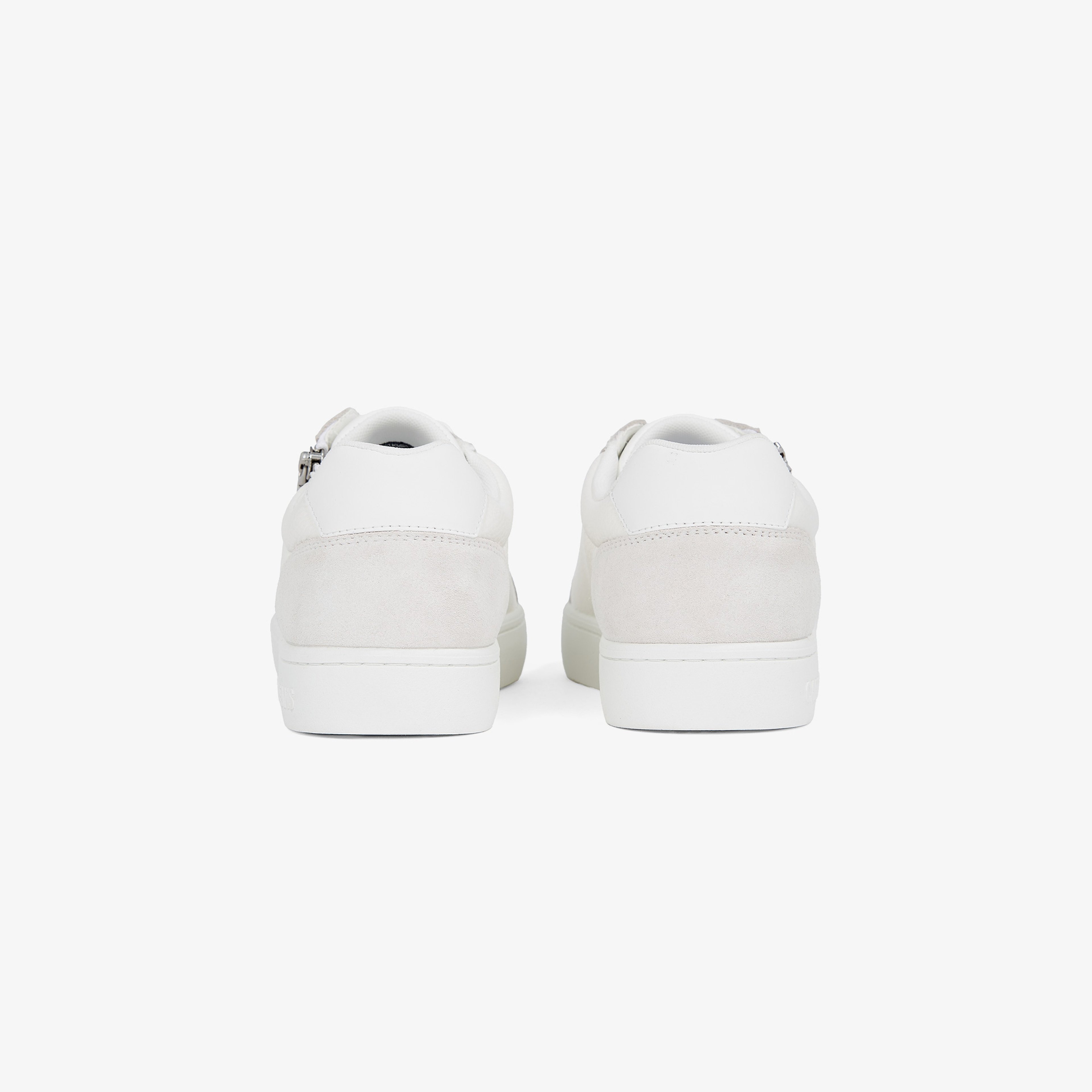 Calvin Klein Classic Cupsole Zip Low Erkek Beyaz Sneaker