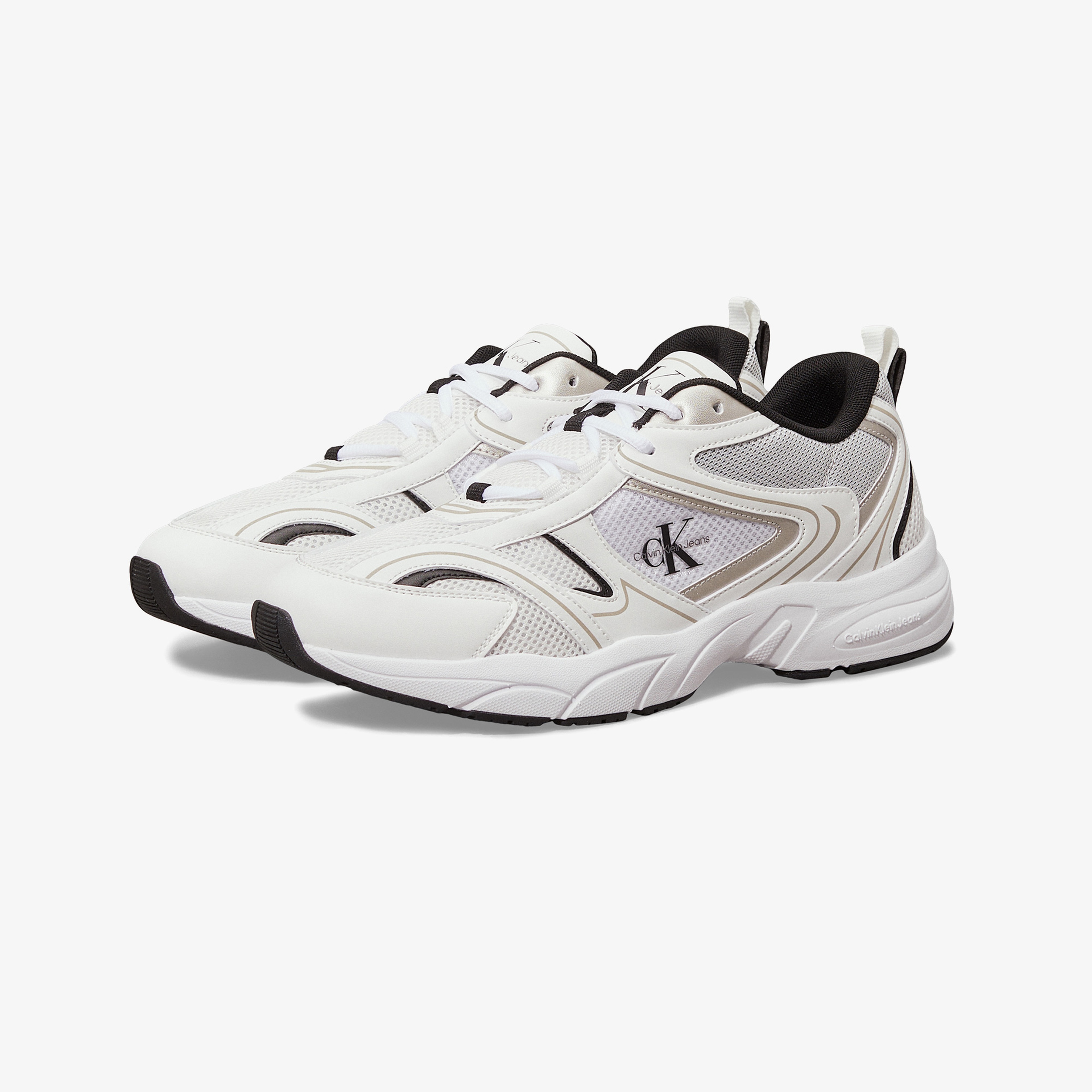 Calvin Klein Retro Tennis Erkek Beyaz Sneaker