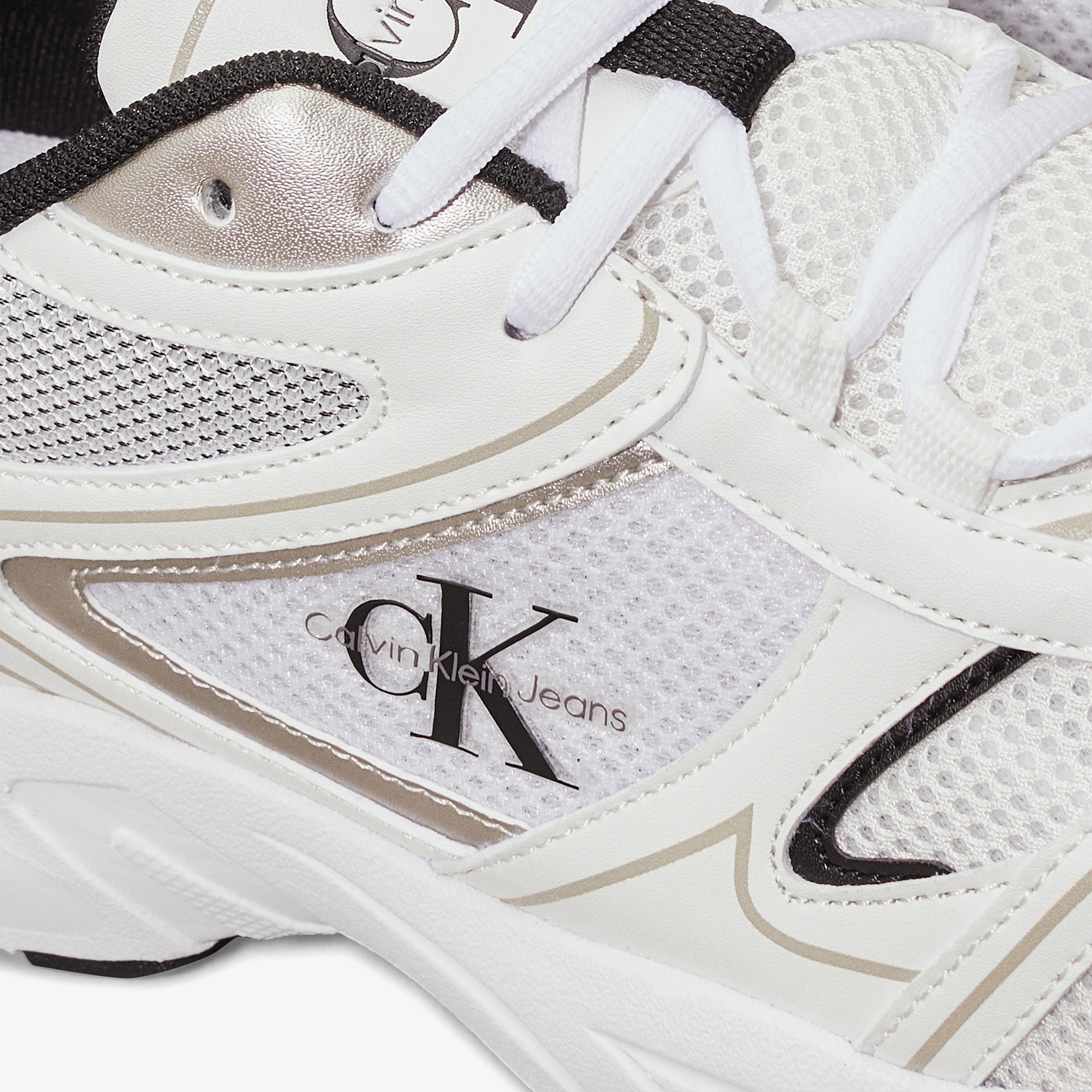 Calvin Klein Retro Tennis Erkek Beyaz Sneaker