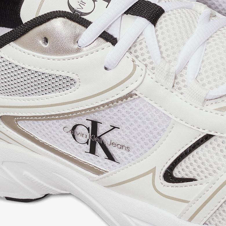 Calvin Klein Retro Tennis Erkek Beyaz Sneaker