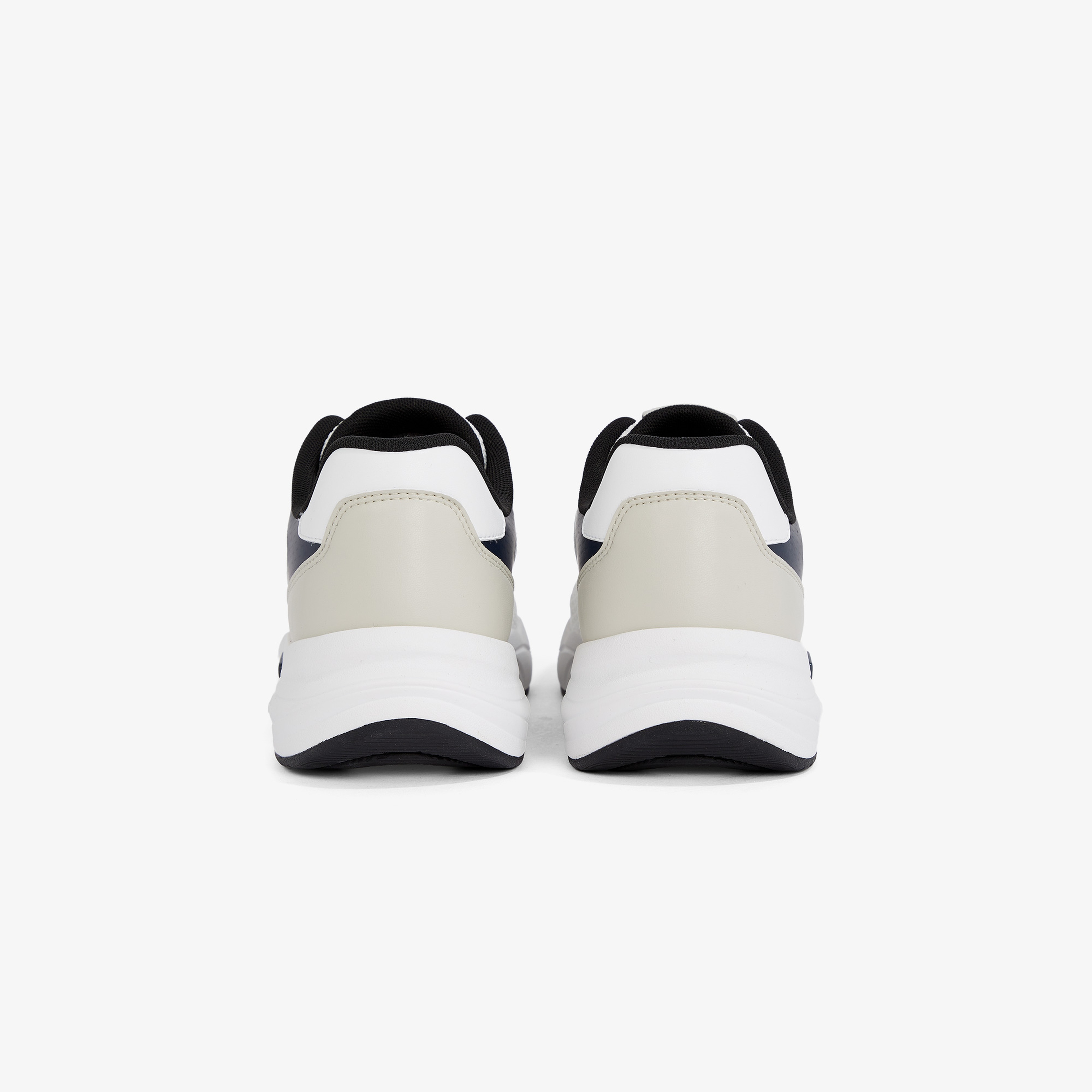 Calvin Klein Retro Tennis Low Knit Mix Erkek Beyaz Sneaker