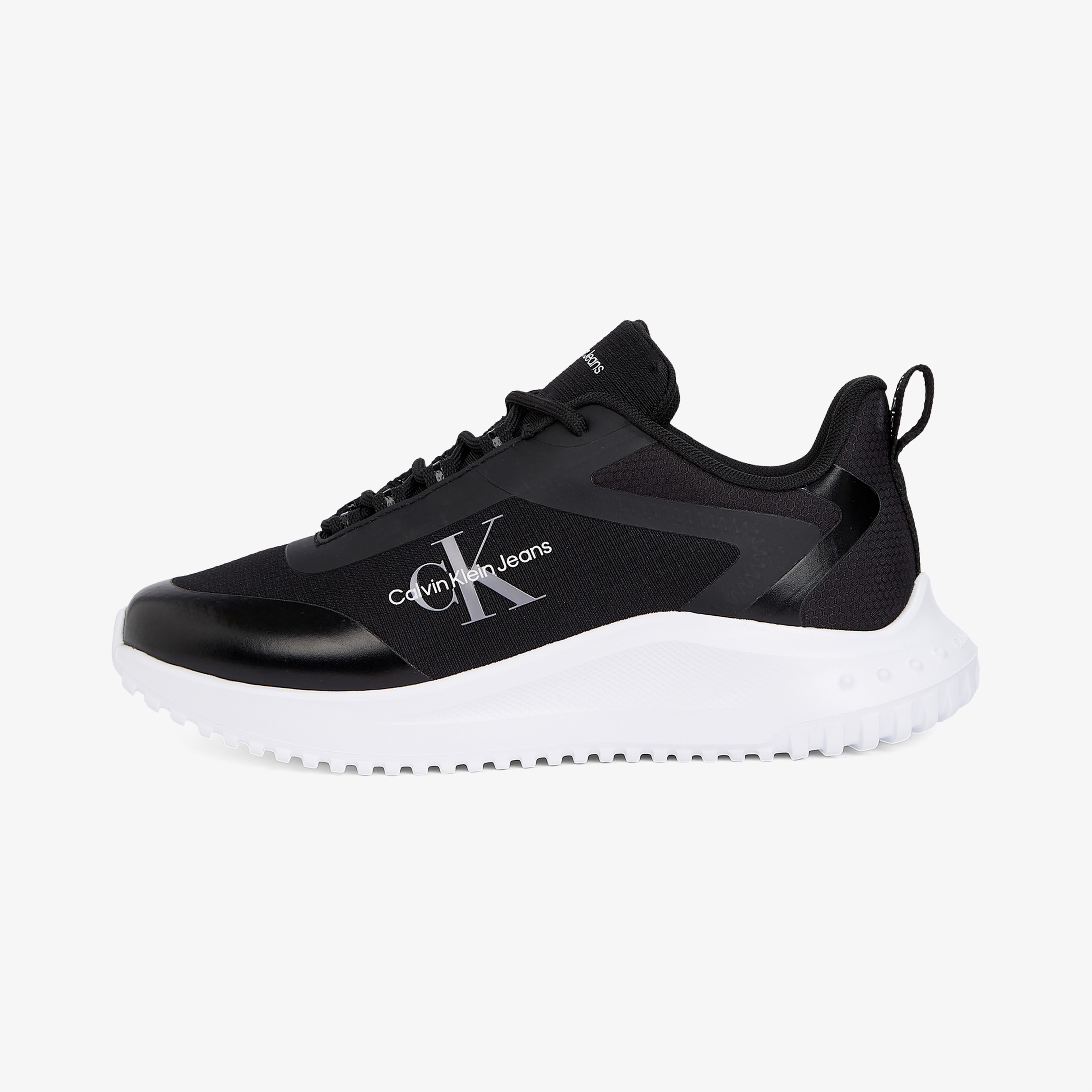 Calvin Klein Eva Runner Low Lace Mix Kadın Siyah Sneaker