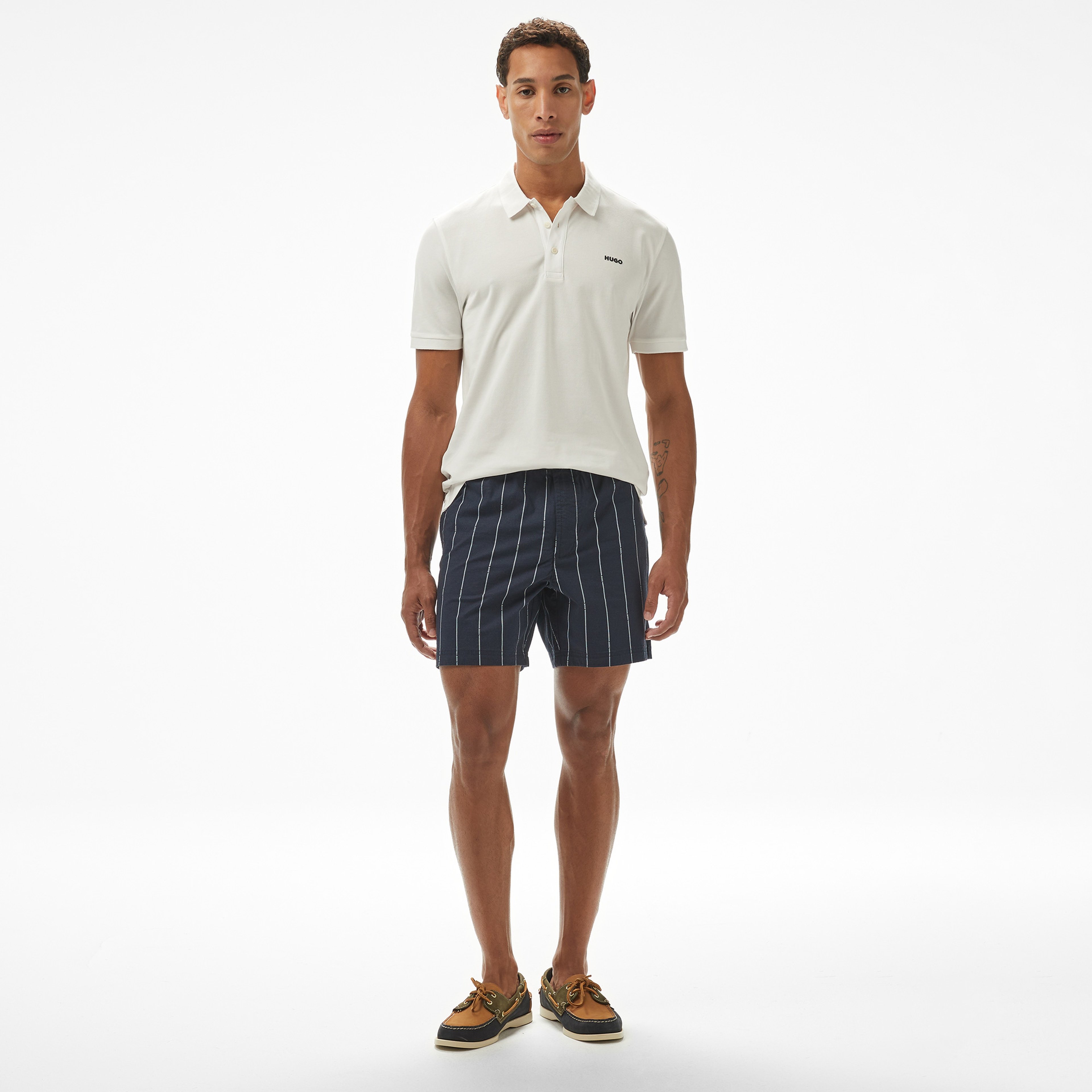 Boss Sandrew 4 Shorts Erkek Lacivert Şort