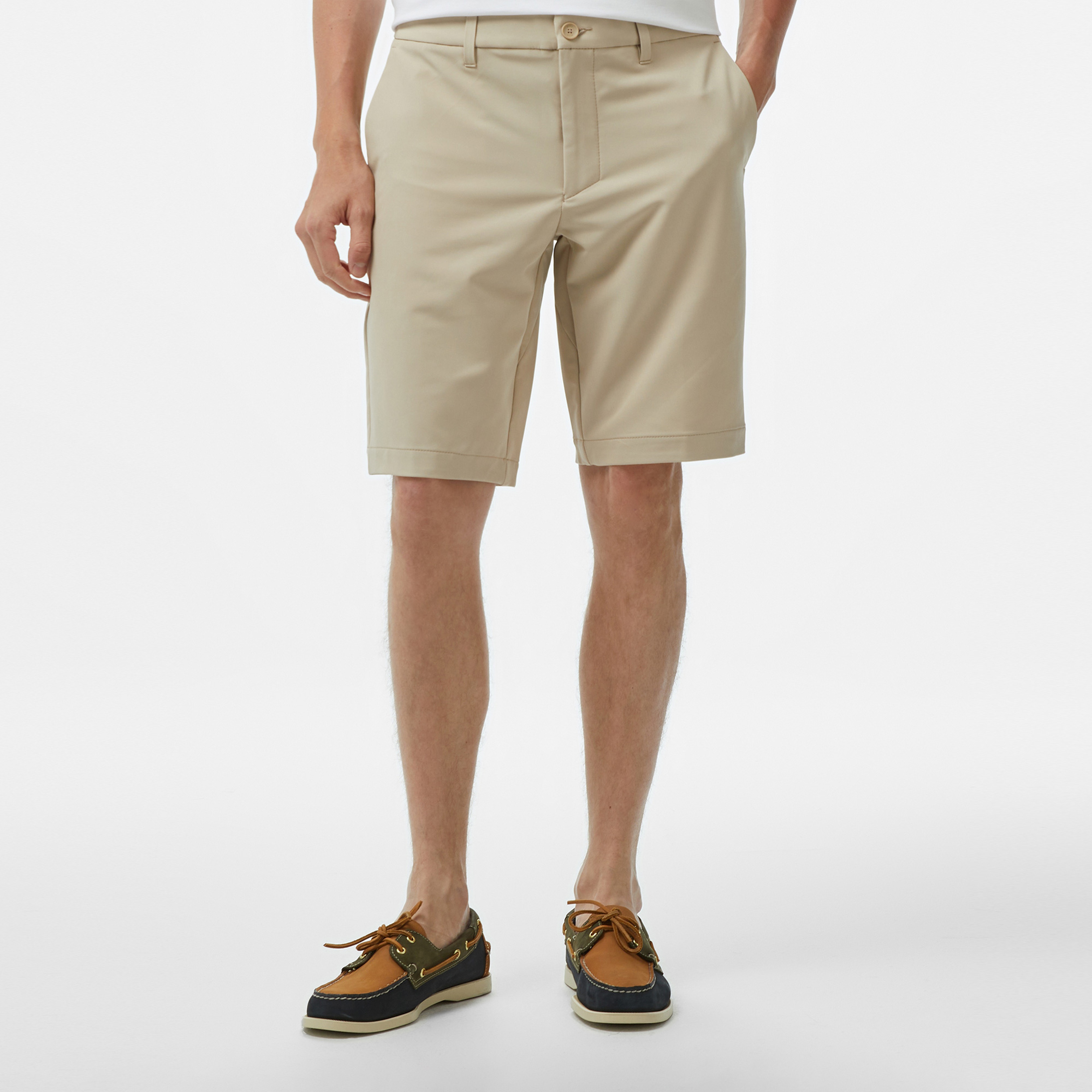 BOSS Commuter 10.5 inch Erkek Bej Şort