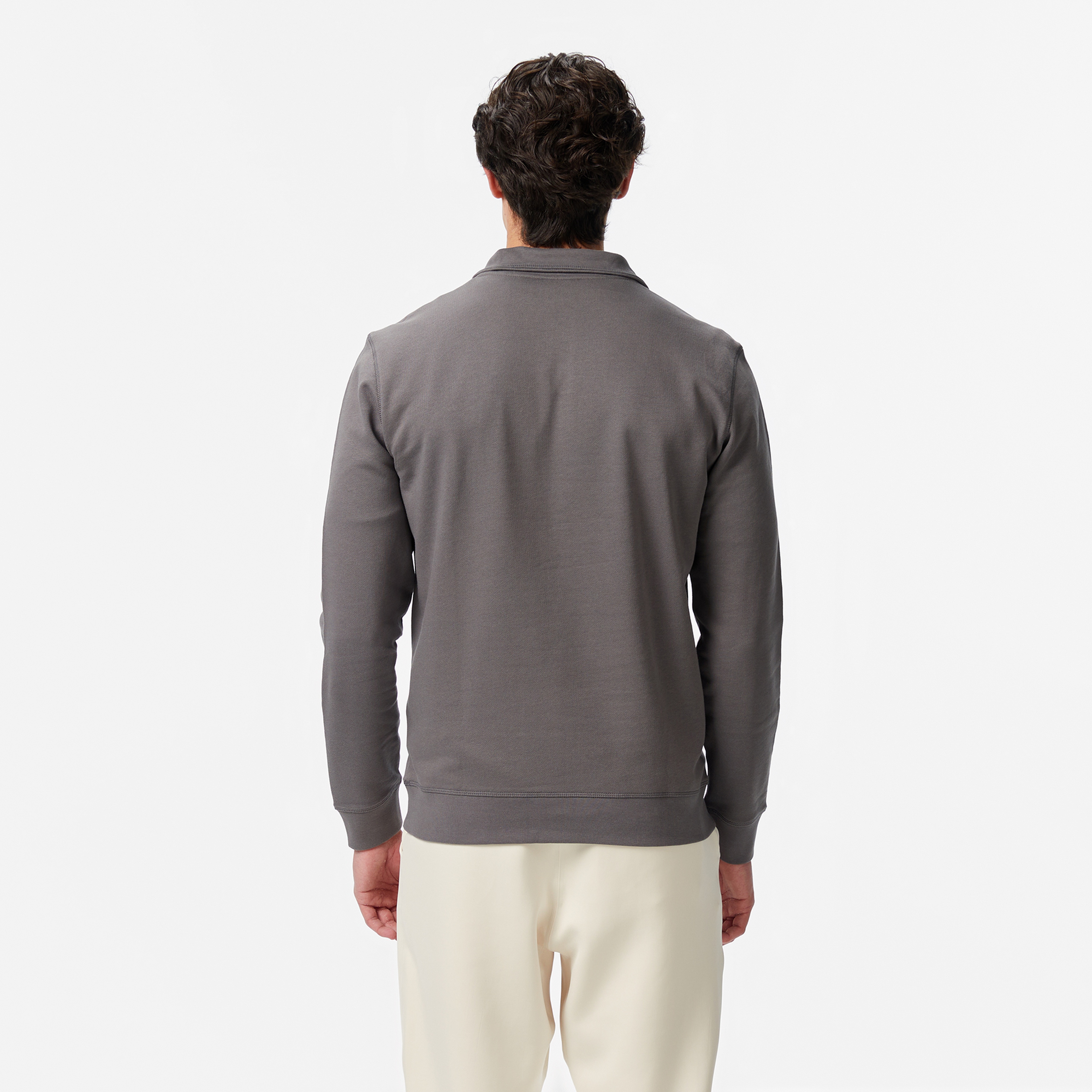 Boss Erkek Gri Sweatshirt