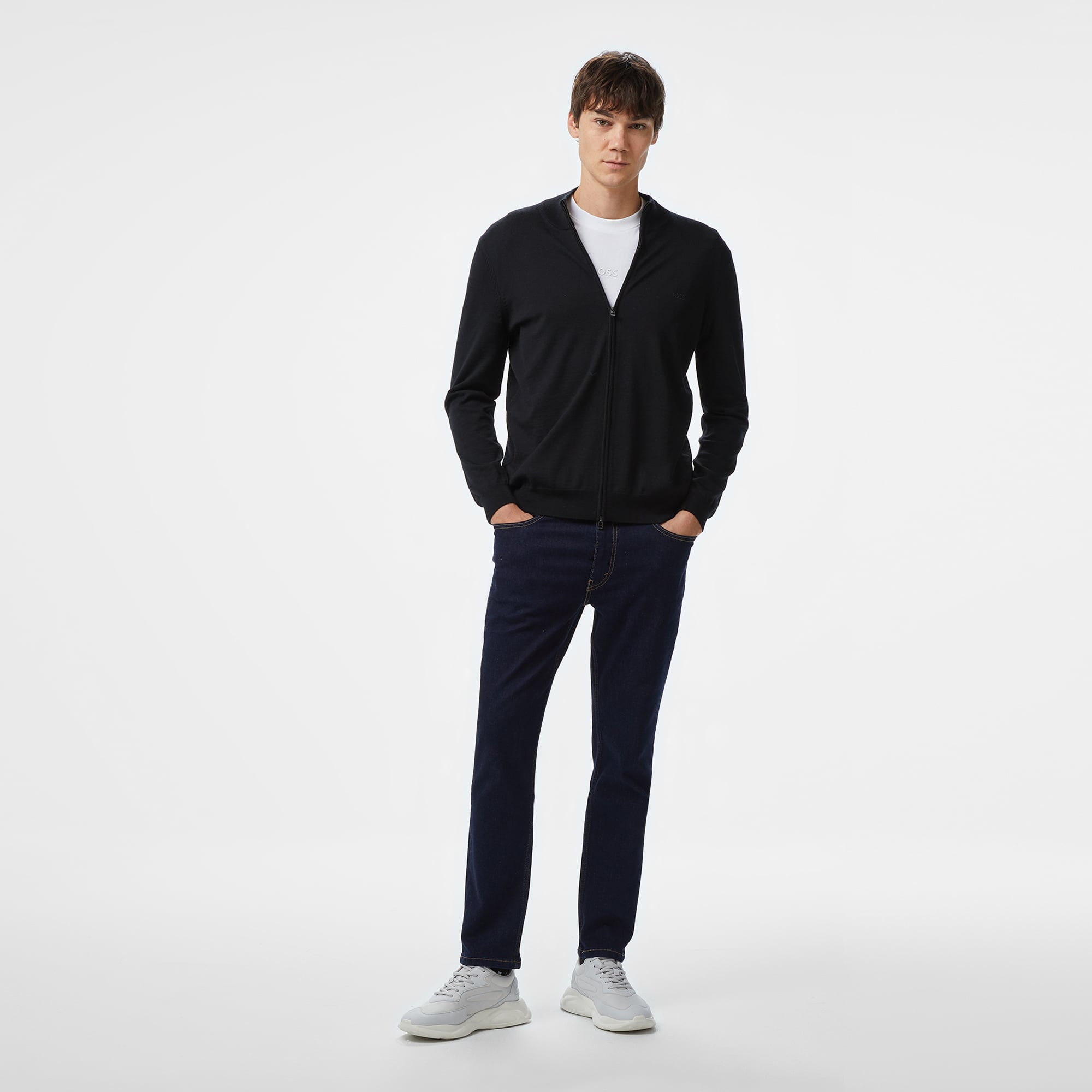 Boss Balonso Erkek Siyah Hırka