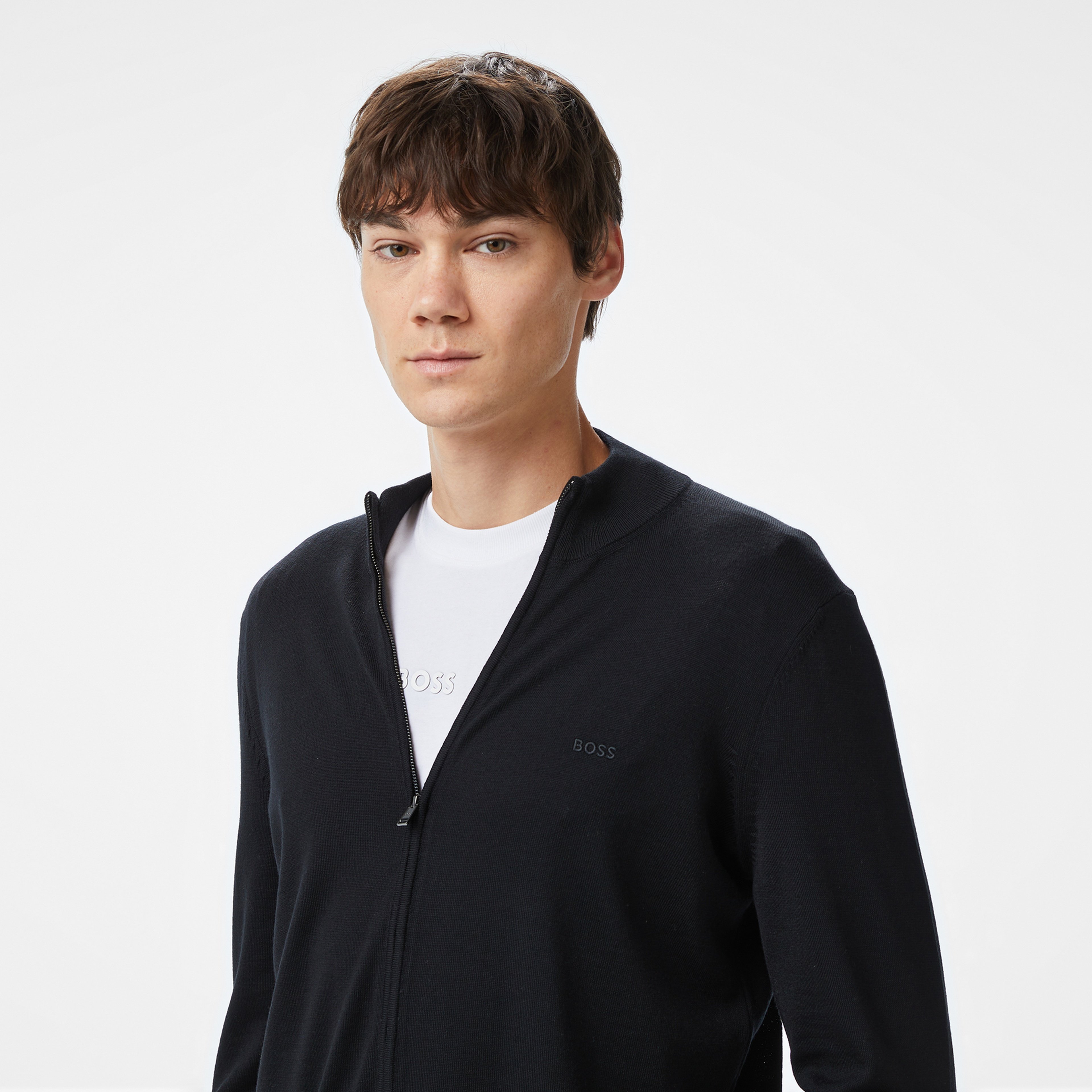 Boss Balonso Erkek Siyah Hırka