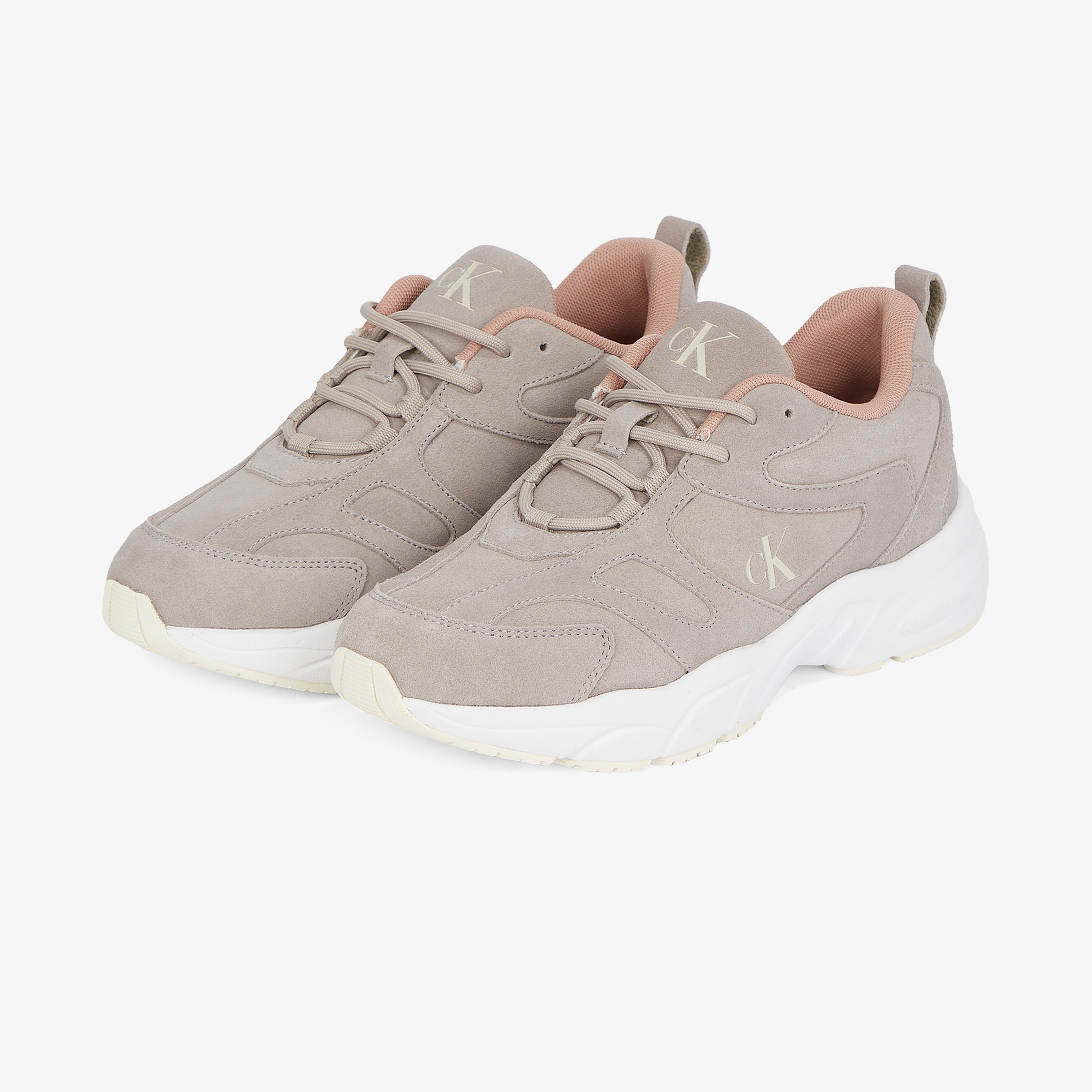 Calvin Klein Retro Tennis Low Kadın Gri Sneaker