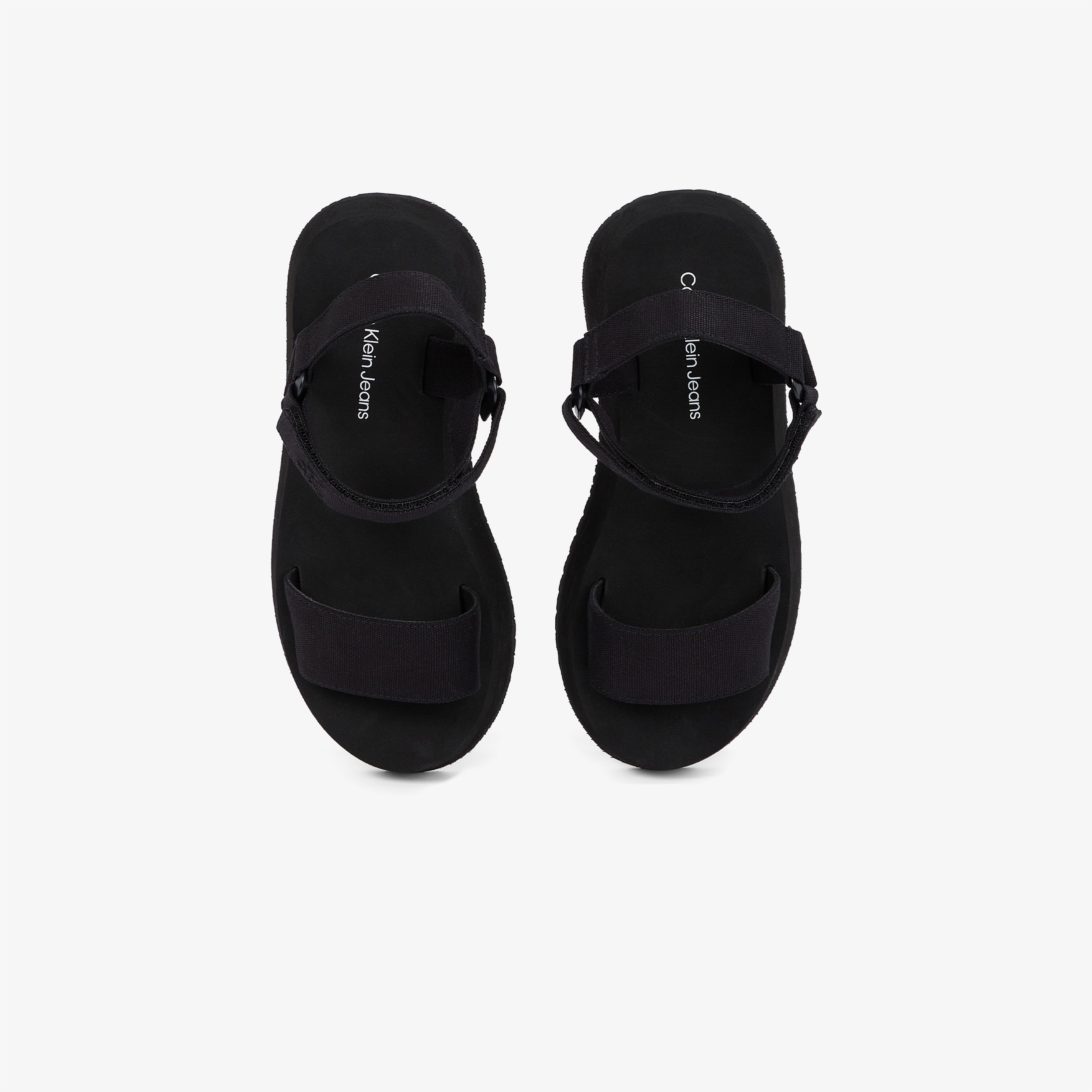 Calvin Klein Velcro Webbing Kadın Siyah Sandalet