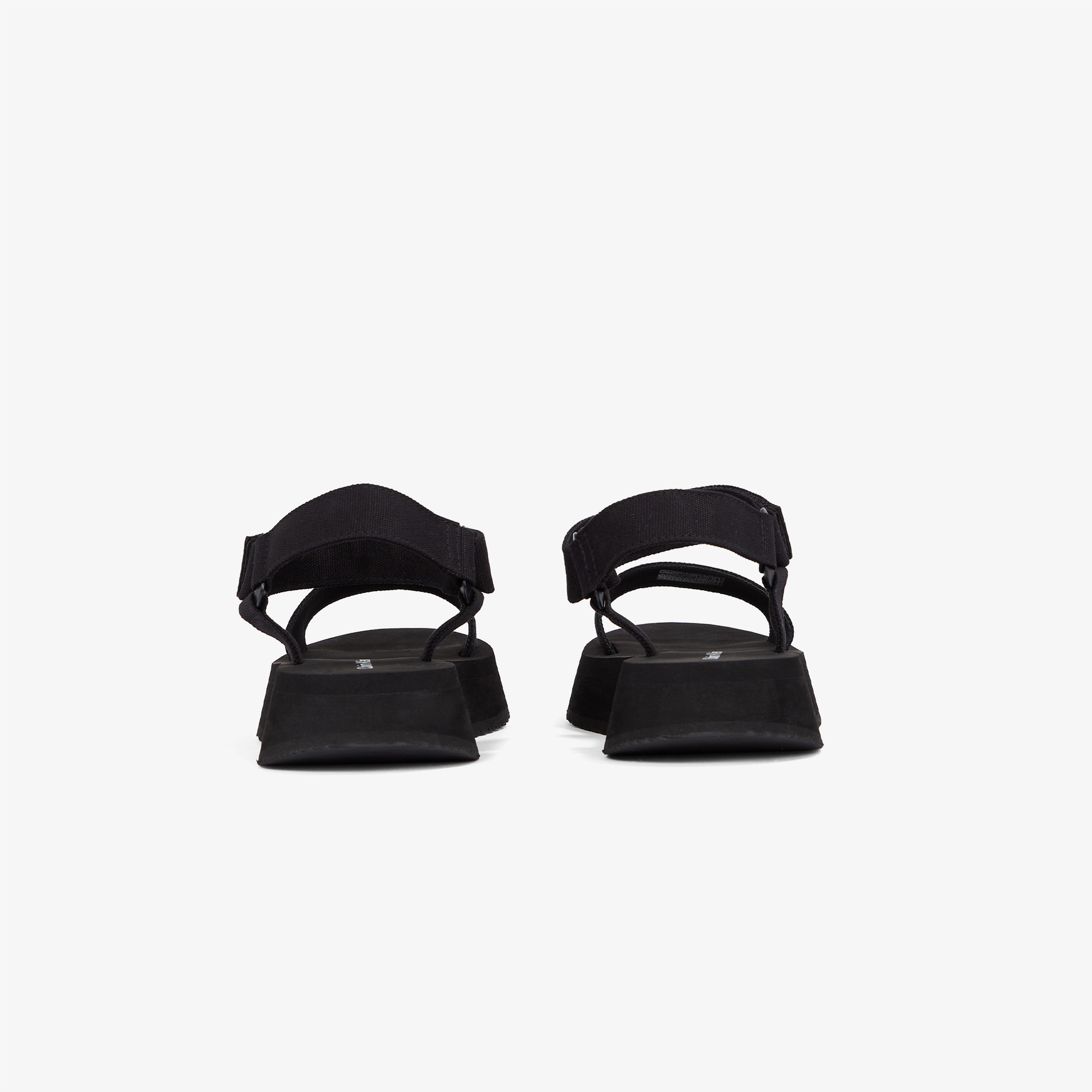 Calvin Klein Velcro Webbing Kadın Siyah Sandalet