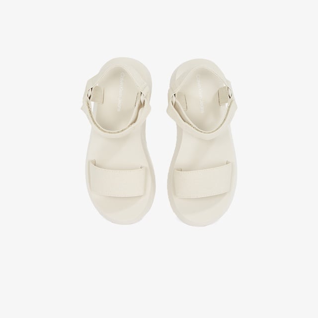 Calvin Klein Kadın Krem Sandalet - Görsel 6