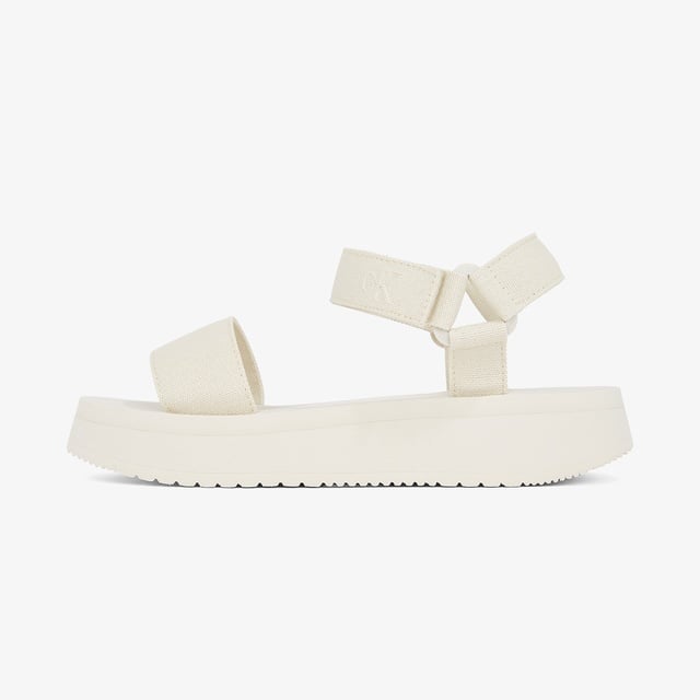 Calvin Klein Kadın Krem Sandalet - Görsel 5